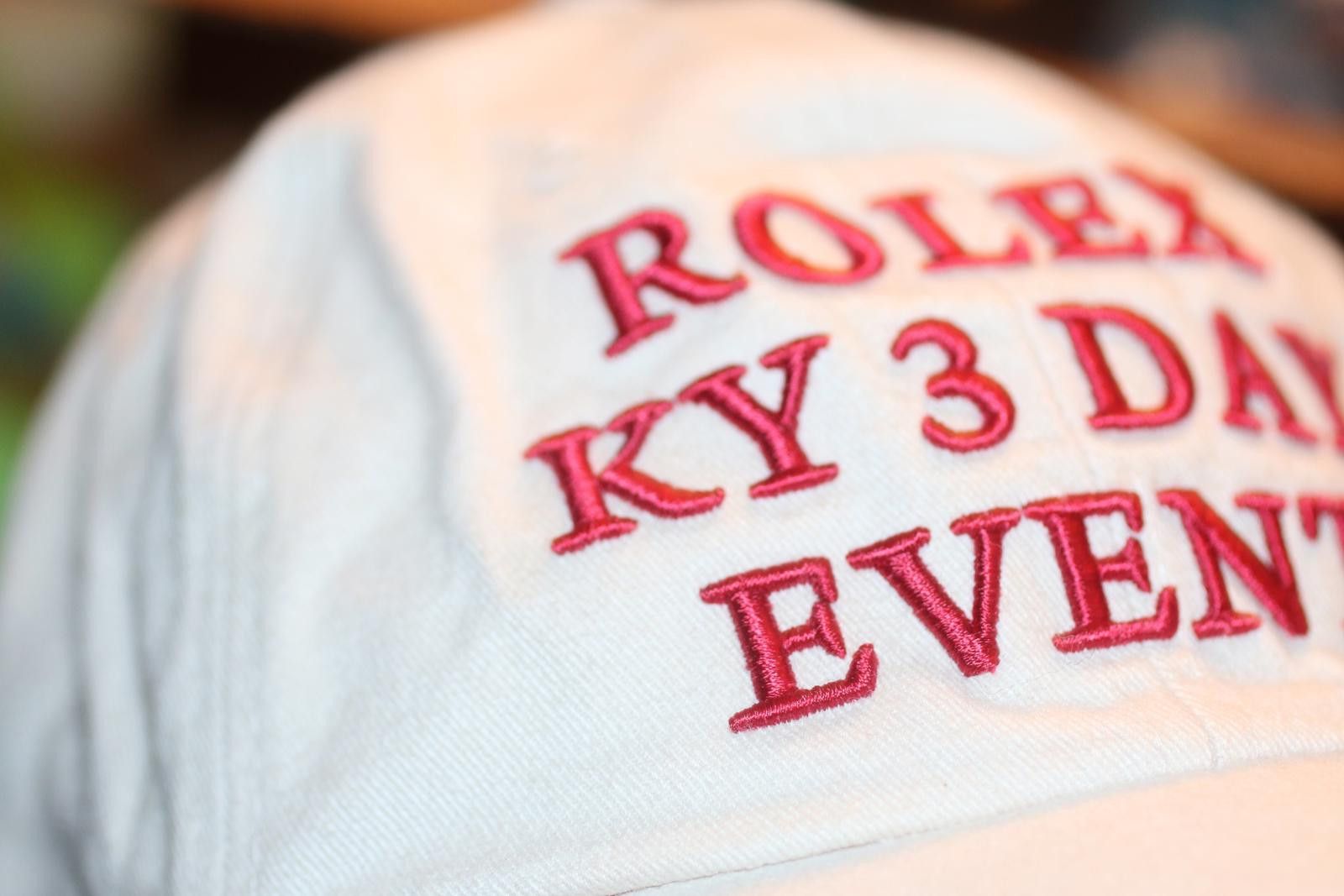 Rolex Rolex Kentucky 3 Day Event Lexington KY Vintage Event Cap Size ONE SIZE - 3 Thumbnail