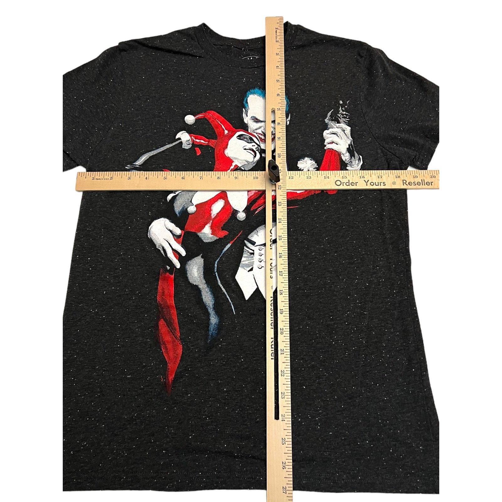 DC Comics Joker & Harley Quinn T-Shirt Mens Medium DC Comics Tee Black Size US M / EU 48-50 / 2 - 6 Thumbnail