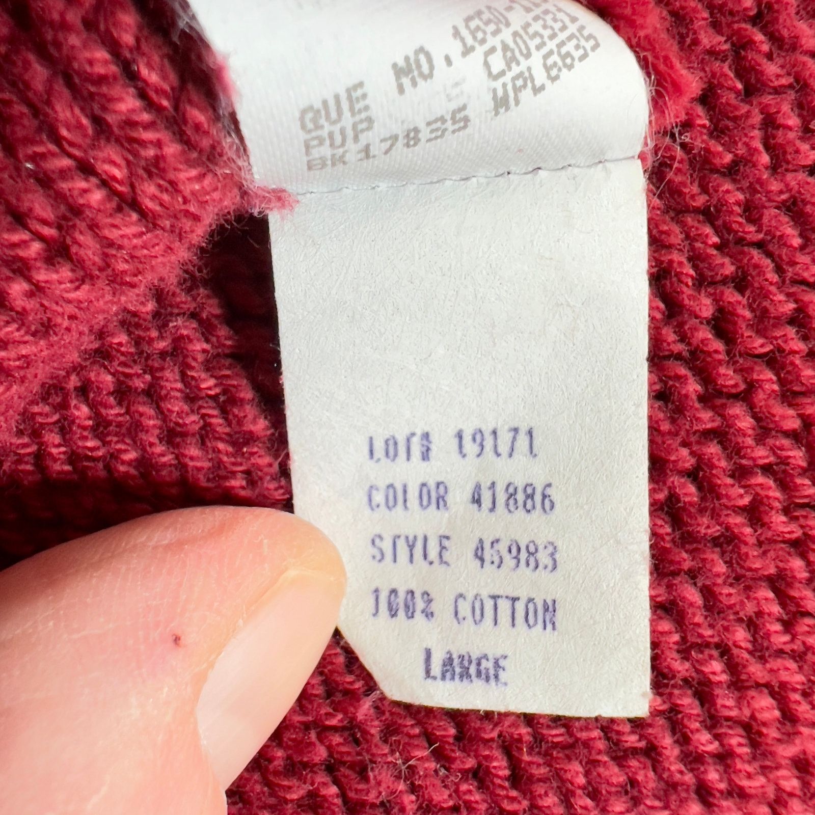 Woolrich Woolen Mills Woolrich Sweater Womans L Vintage Made USA V-Neck 100% Knit Size L / US 10 / IT 46 - 10 Thumbnail