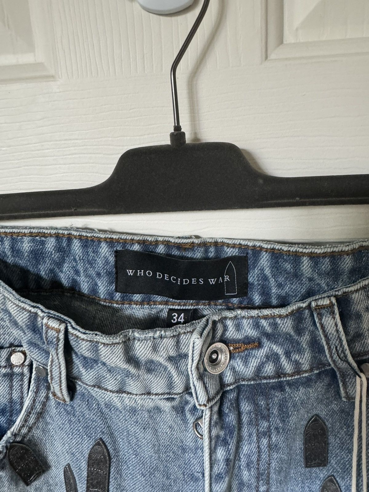 Who Decides War Who Decides War Amplified Gnarly Denim Jeans Size US 32 / EU 48 - 14 Thumbnail
