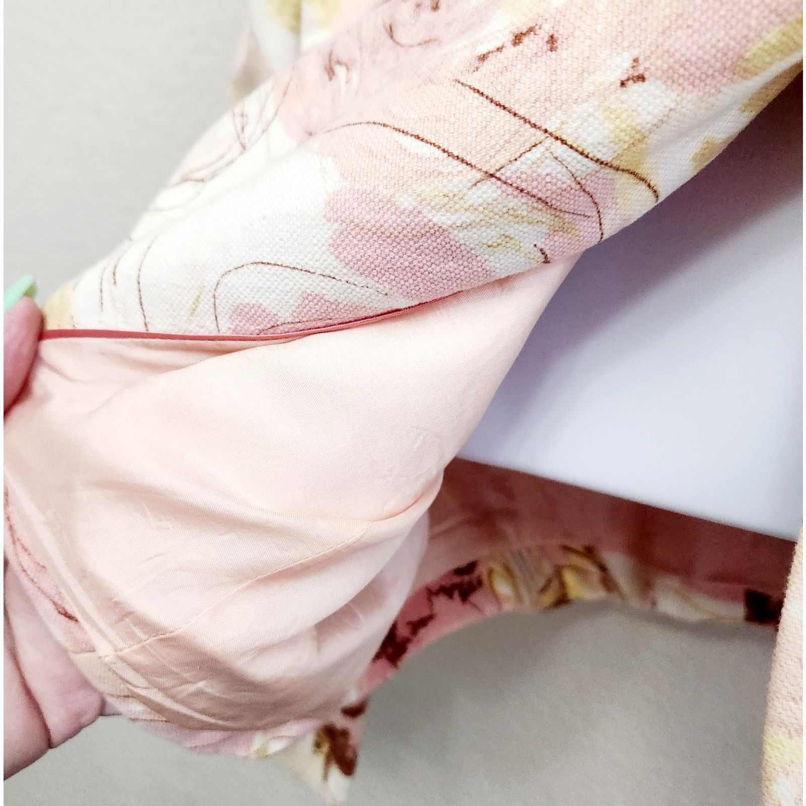 Ann Taylor Ann Taylor Pink Yellow Brown Floral Lined Blazer 12 Soft Size XL / US 12-14 / IT 48-50 - 4 Thumbnail