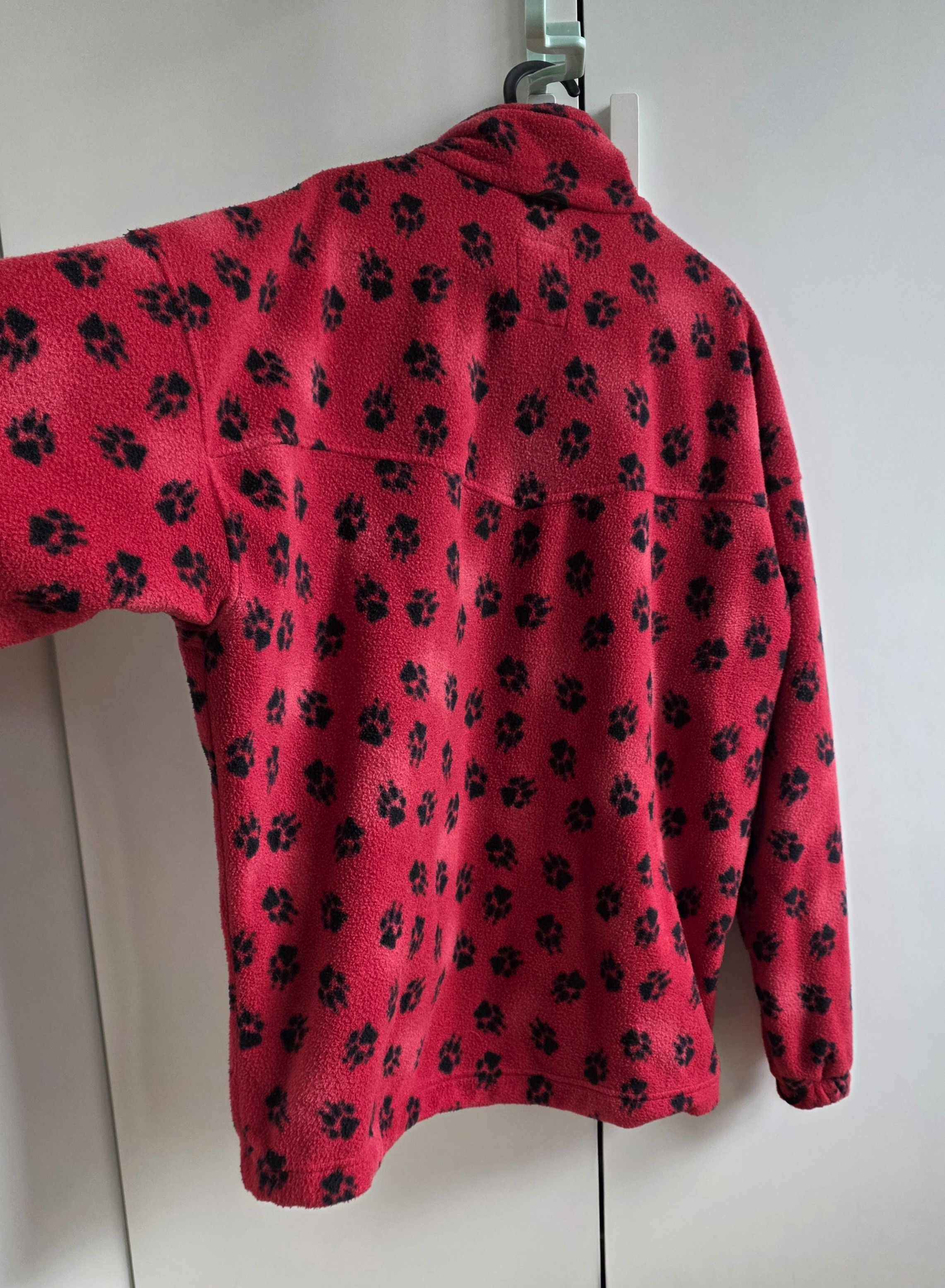 Jack Wolfskin Jack Wolfskin polar vintage xxl red Fleece paw print Size US XXL / EU 58 / 5 - 11 Thumbnail