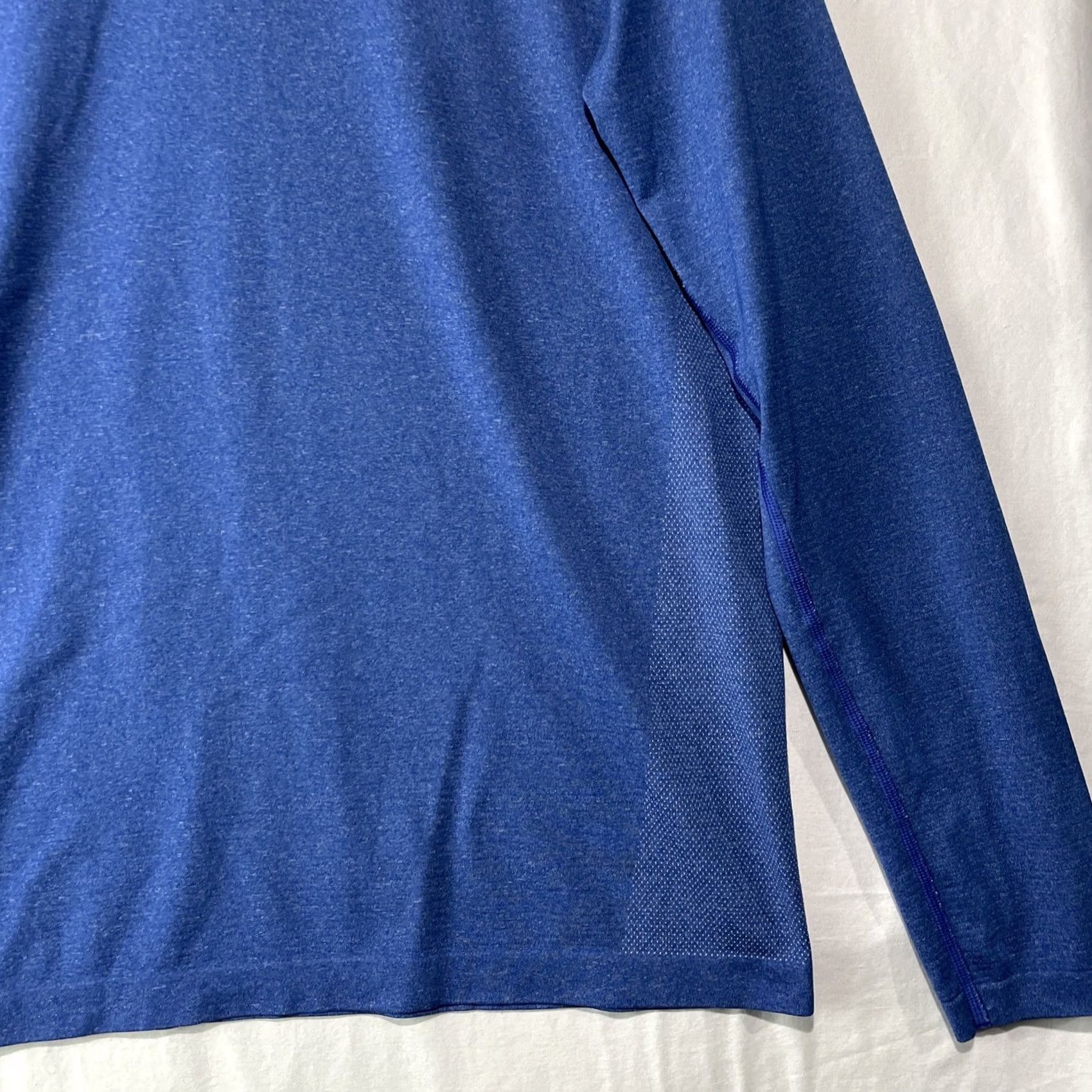 Lululemon Lululemon Shirt Mens Large Stretch Your Head Long Sleeve Blue Adult Gym Size US L / EU 52-54 / 3 - 5 Thumbnail