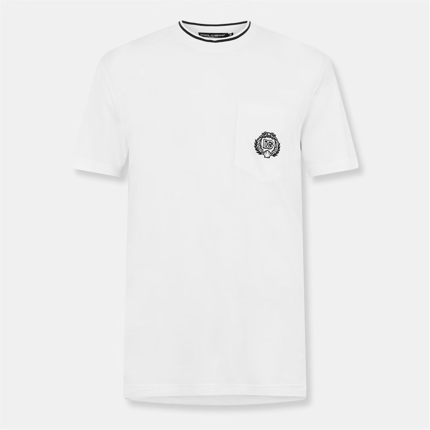 Dolce & Gabbana o1g2r1mq0426 T-Shirt in White Size US L / EU 52-54 / 3 - 1 Thumbnail