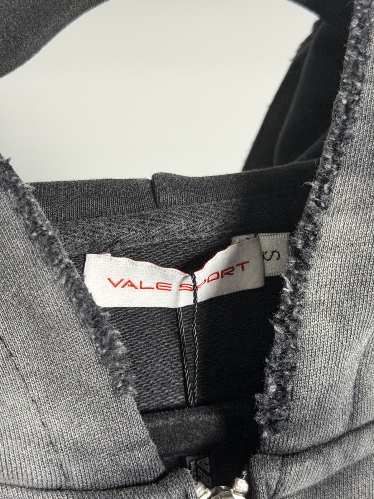 Vale Vale Forever Jerzee ‘Black’ Zip Up Hoodie Size US S / EU 44-46 / 1 - 2 Thumbnail