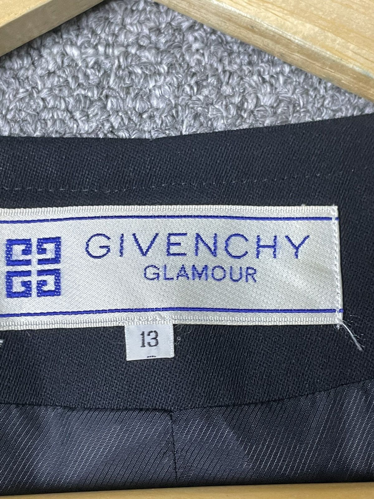 Designer × Givenchy × Vintage GIVENCHY Women’s Double Breasted Crop Coat (99) Size XS / US 0-2 / IT 36-38 - 5 Thumbnail