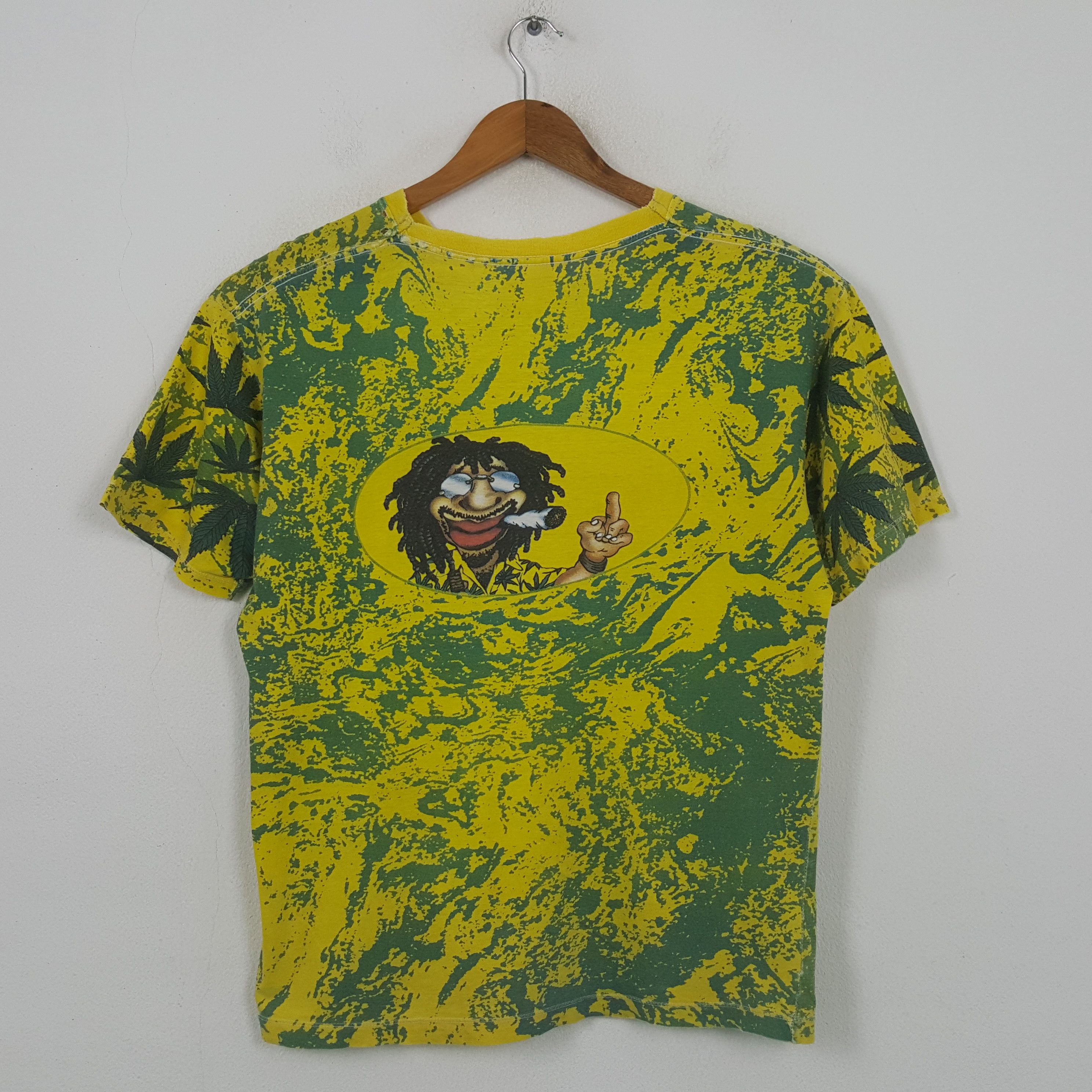 Other Vintage Bob Marley Jamaican Reggae Style T-shirt RR1 Size US XL / EU 56 / 4 - 3 Thumbnail