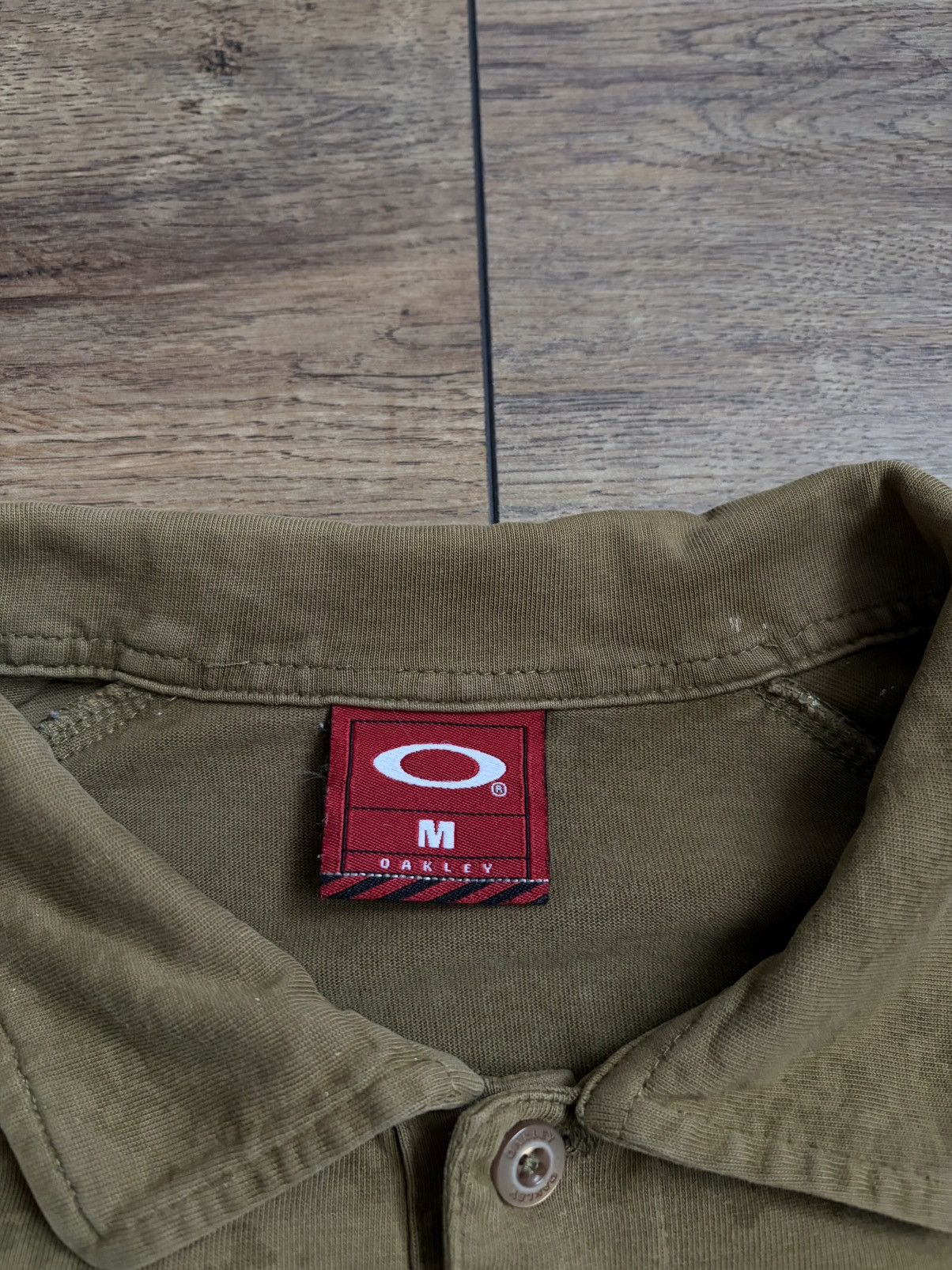 Oakley Oakley Vintage Camo Metal Logo Polo Shirt Size US M / EU 48-50 / 2 - 5 Thumbnail