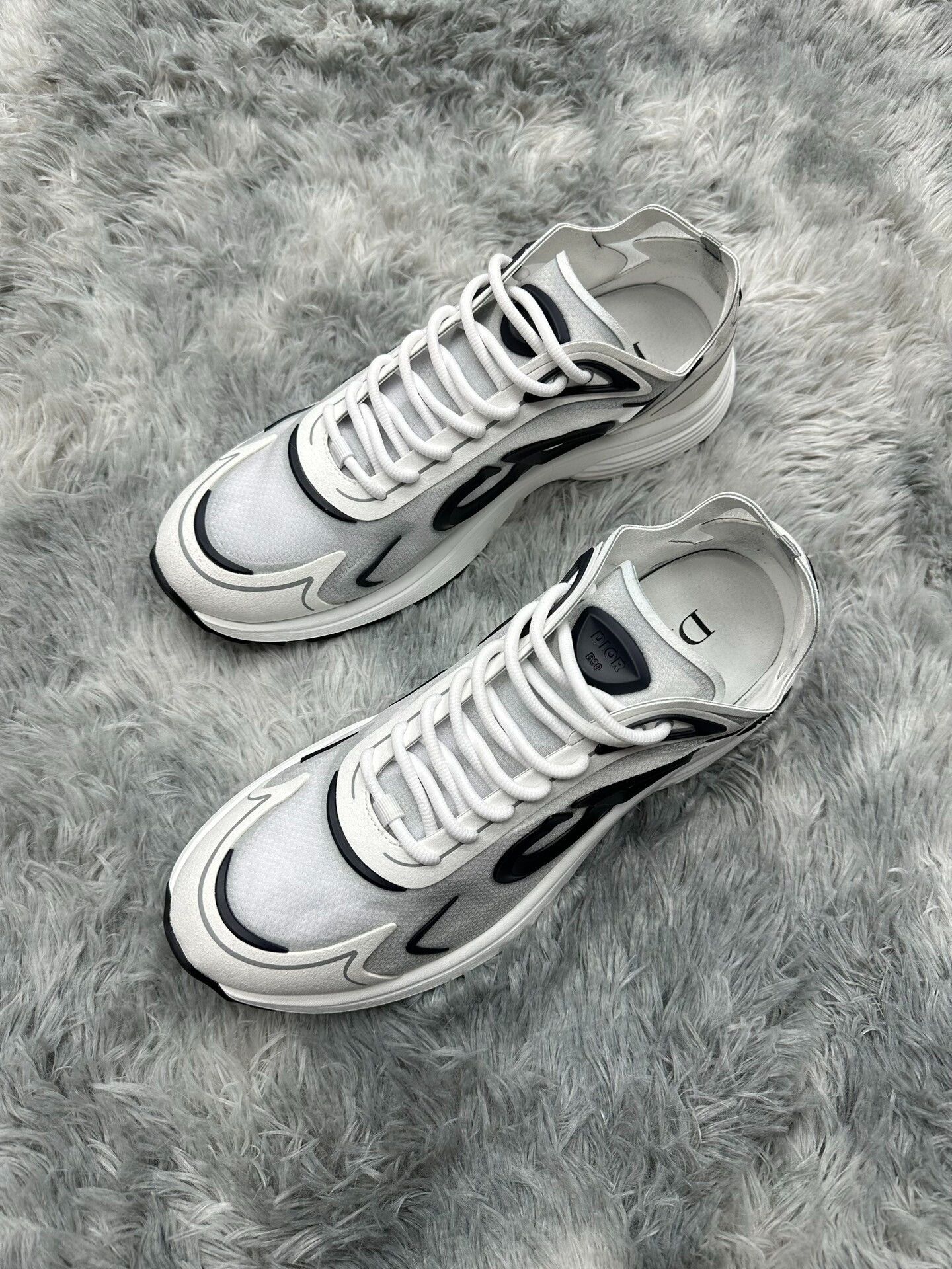 Dior Dior B30 Gray White Size 45 Size US 12 / EU 45 - 1 Thumbnail