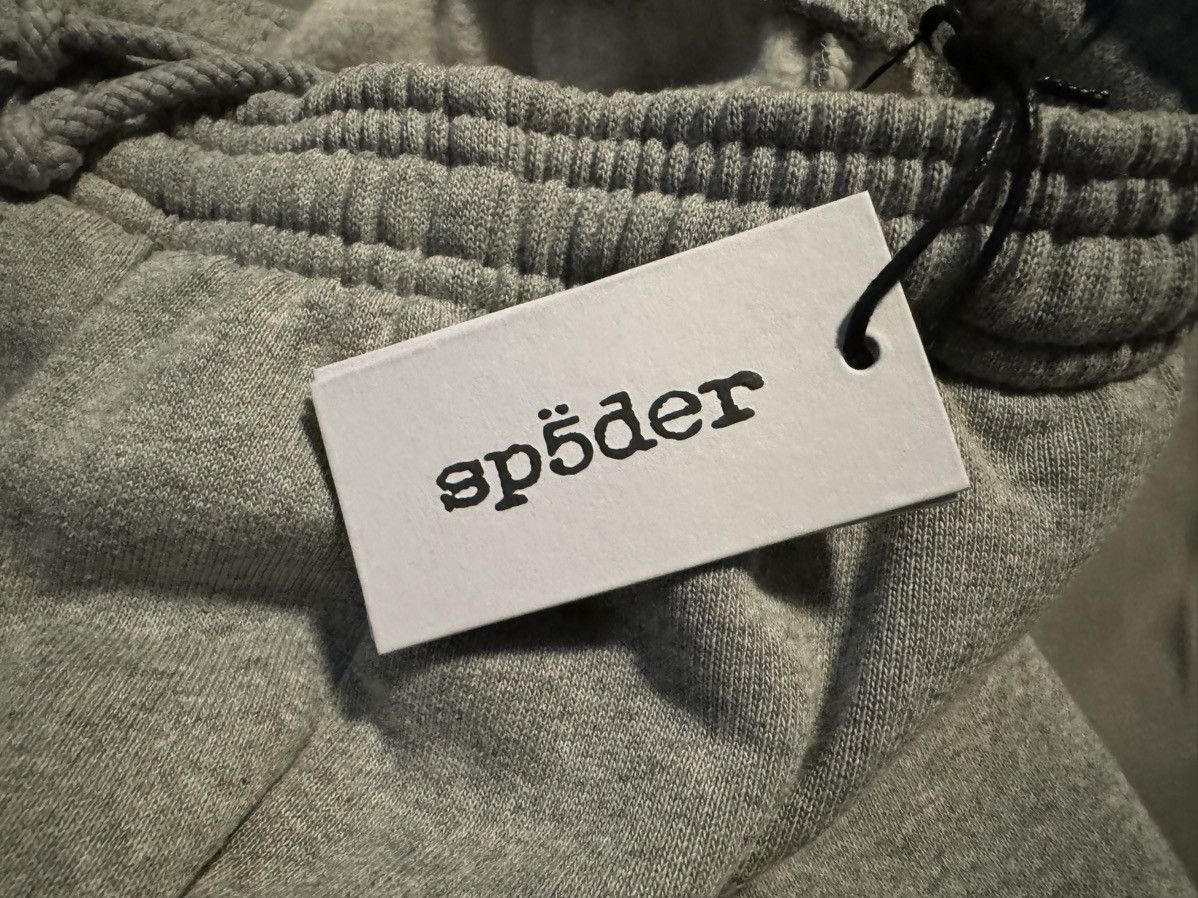 Sp5der Sp5der Beluga Dark Heather Grey Sweatpants Size Medium Size US 32 / EU 48 - 10 Thumbnail