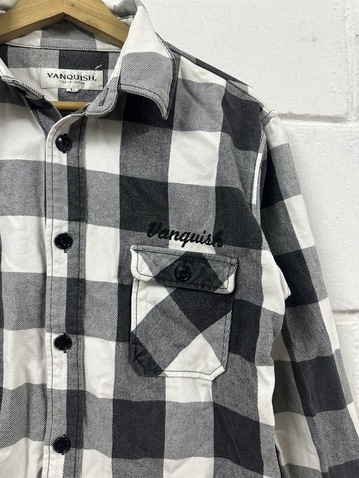 Vanquish Vanquish Tokyo Japan Heavy Cotton Flannel Double Pocket Size US L / EU 52-54 / 3 - 4 Thumbnail