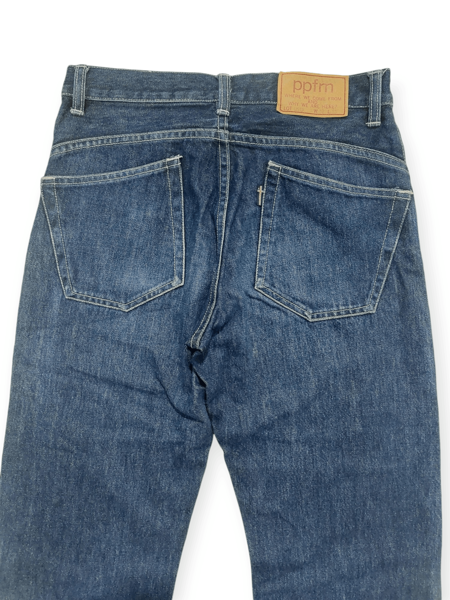PPFM PPFM Distressed Denim Jeans Size US 28 / EU 44 - 14 Thumbnail