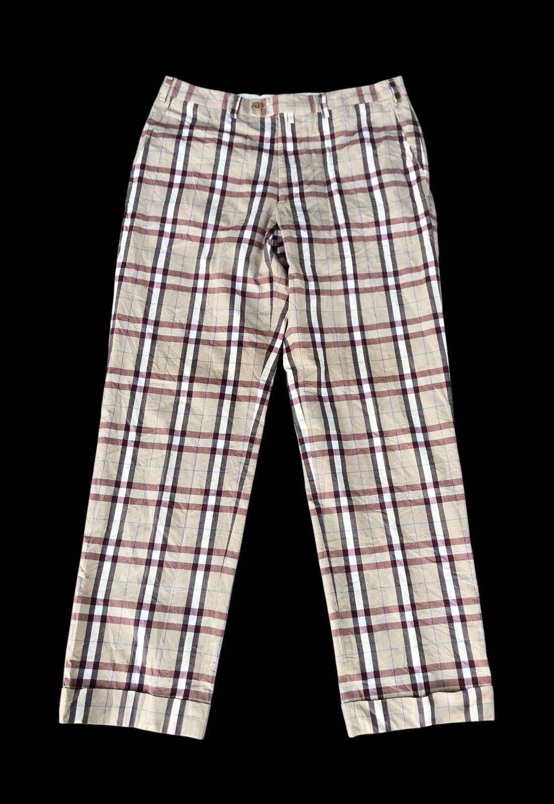 Beams Plus × Beauty Beast × Japanese Brand 🔥Japan Beams Checkered Pants 🔥 Size US 32 / EU 48 - 1 Thumbnail