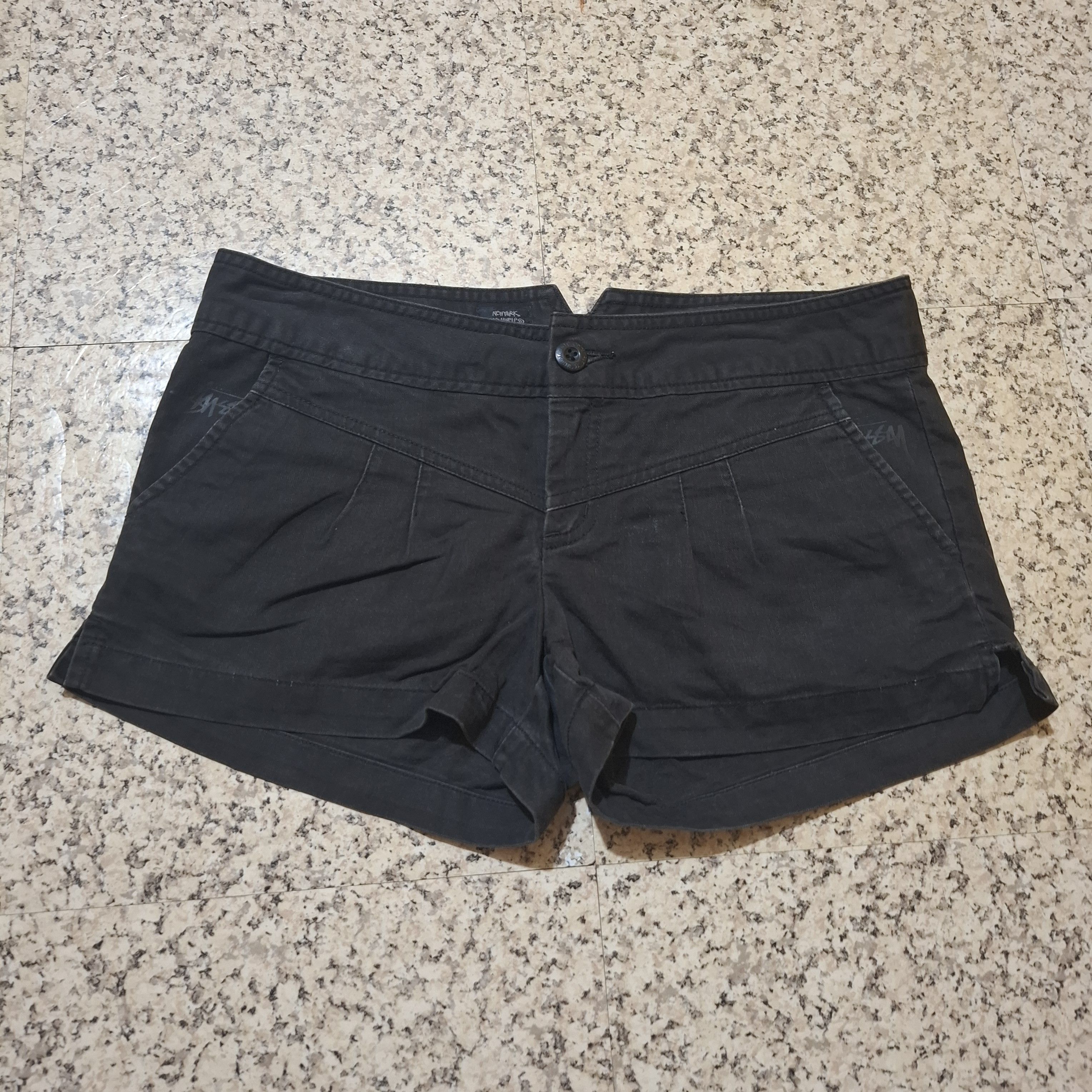 Stussy Vintage Stüssy Women’s Low-Rise Chino Shorts - Y2K Era Size 31" - 1 Thumbnail