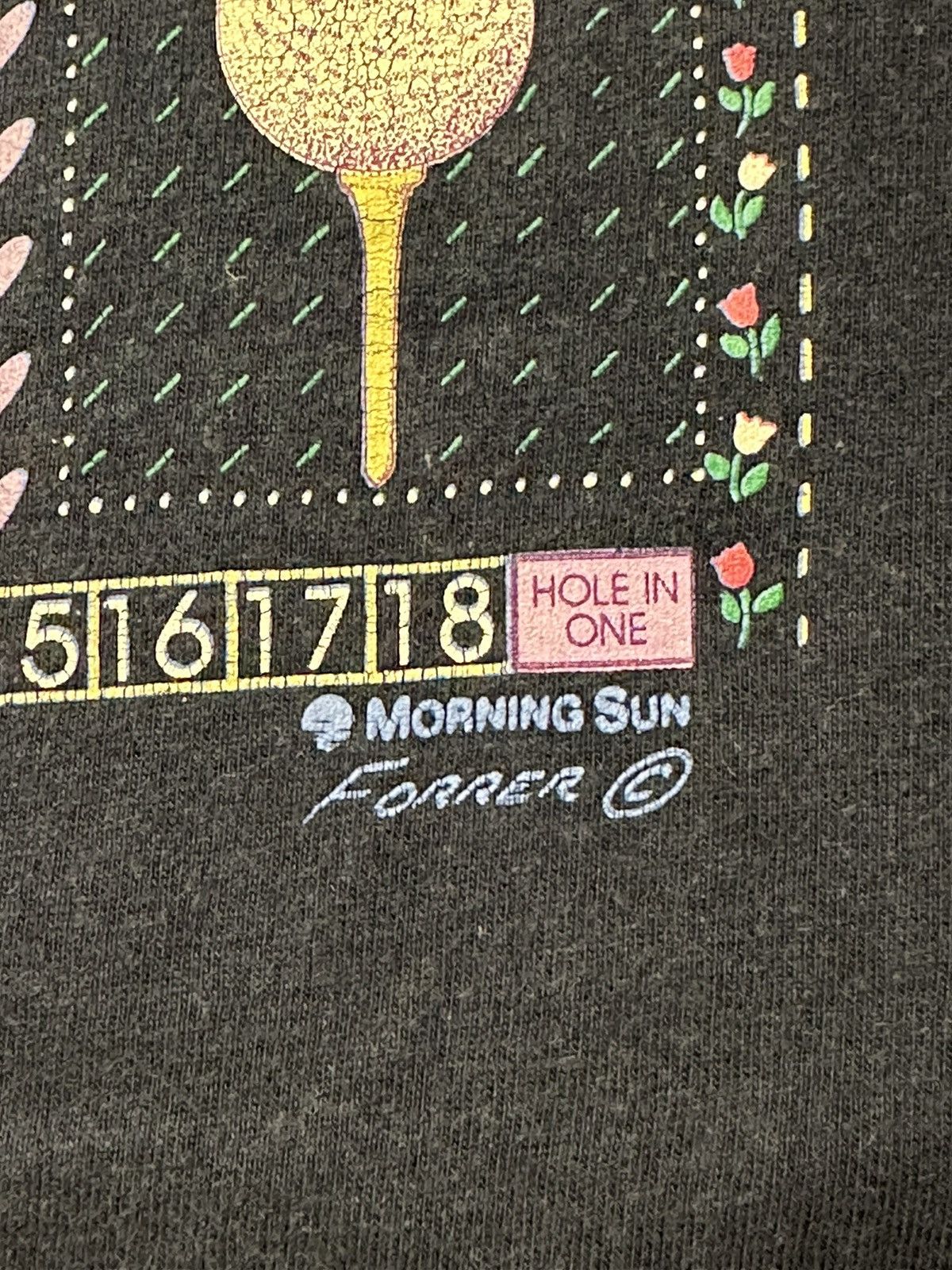 Vintage Vintage 90s Golf Graphic Collared T-Shirt Size Medium USA Size US M / EU 48-50 / 2 - 3 Thumbnail