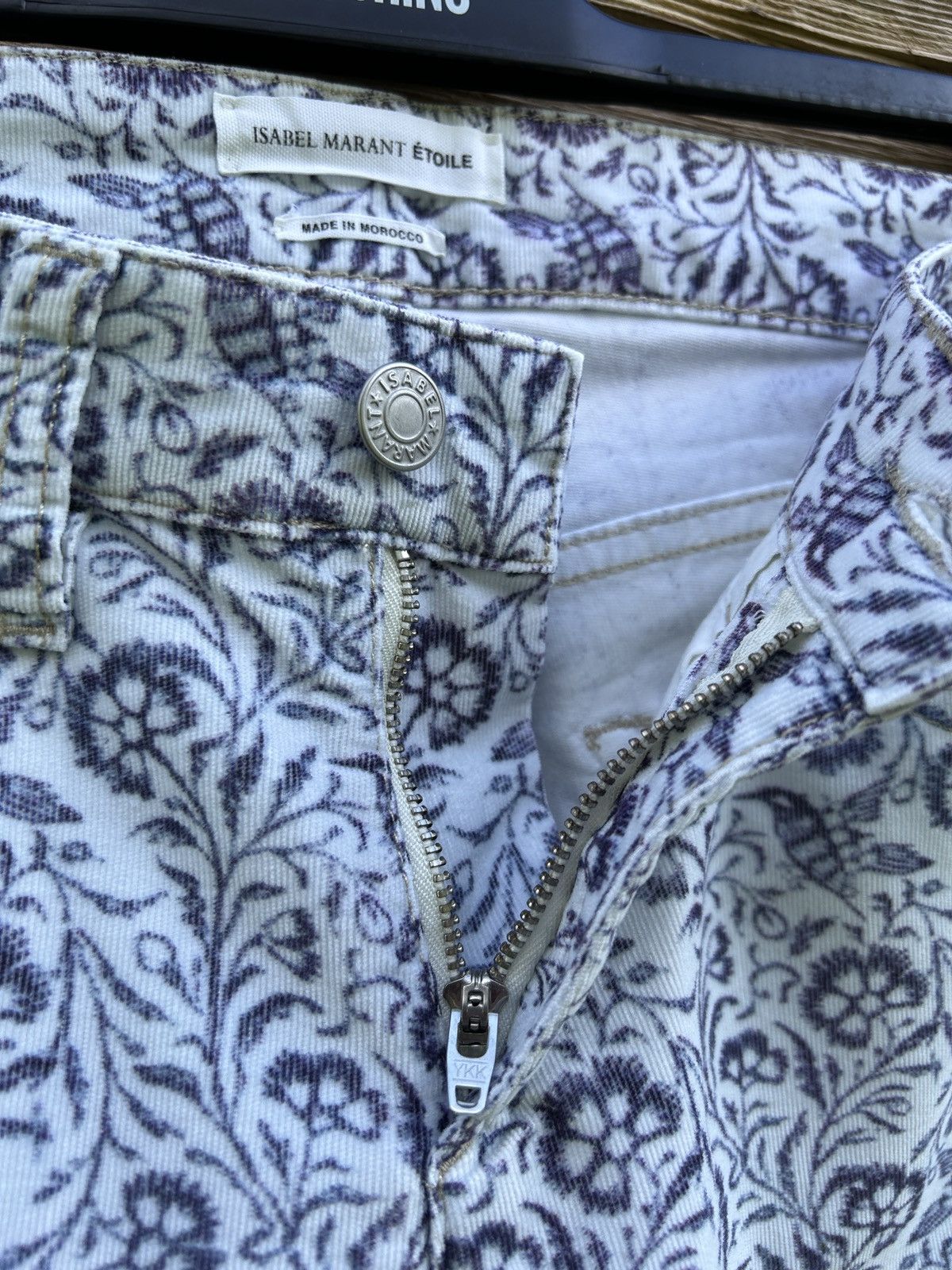 Isabel Marant Isabel Marant Etoile Corduroy Soft Velvet Pants Trousers Size 25" / US 0 / IT 36 - 3 Thumbnail