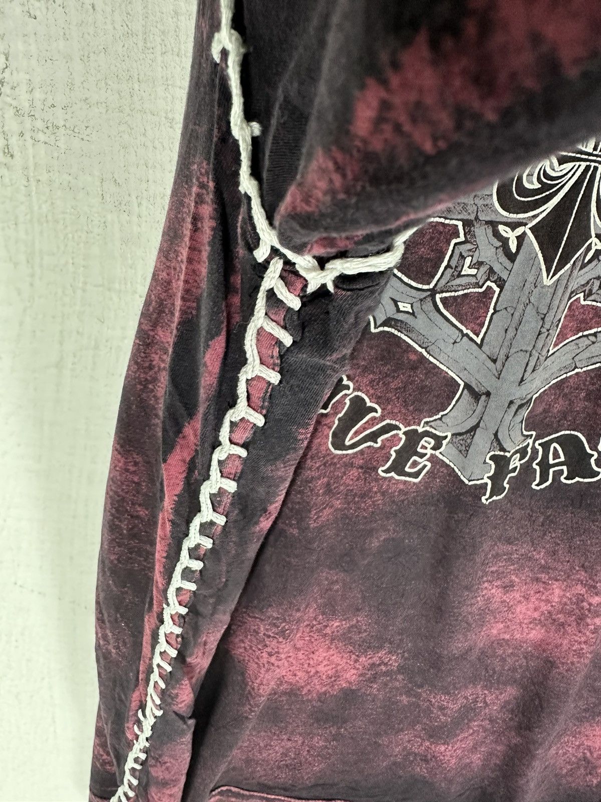 Affliction Vintage Affliction Cyber Fleur Wings Shirt Tee Size US XXL / EU 58 / 5 - 7 Thumbnail