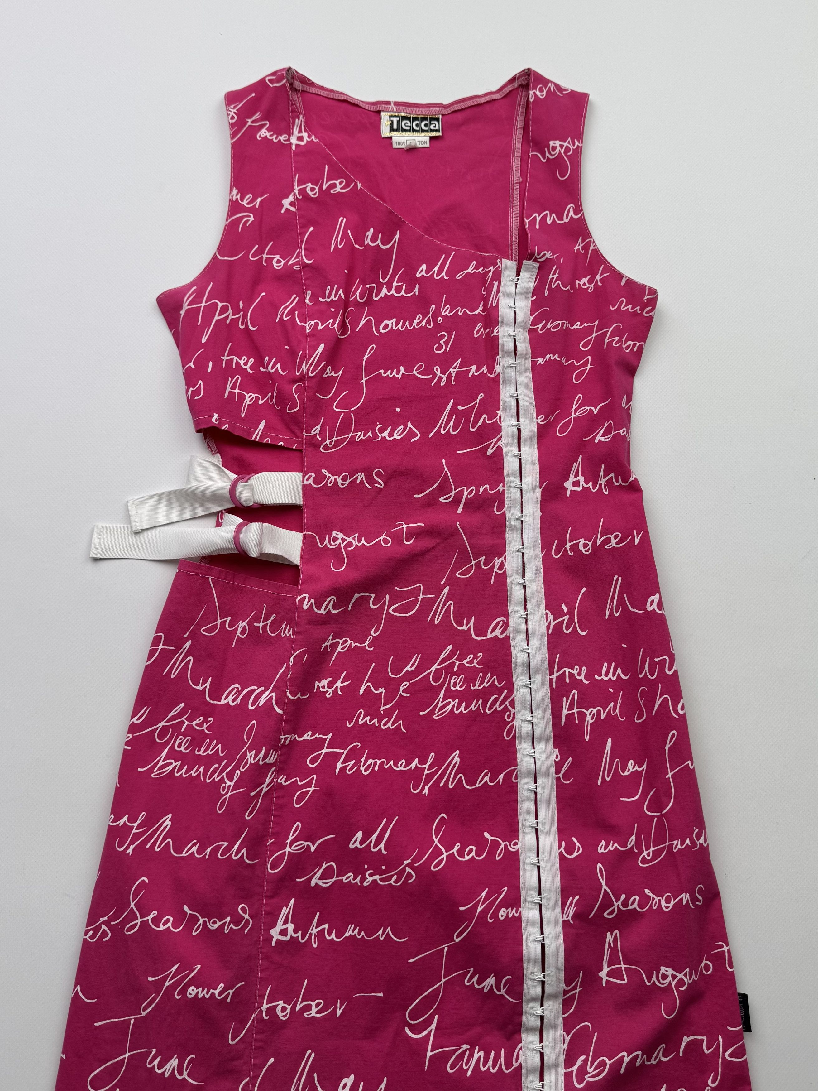 Hysteric Glamour Vintage Midi Dress B727 E2(V435) Size XS / US 0-2 / IT 36-38 - 2 Thumbnail