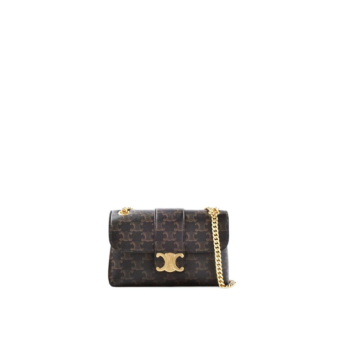 Celine o1w1db10326 116592FRH Size :OS / Teen Victoire Bag in Brown Size ONE SIZE - 1 Thumbnail
