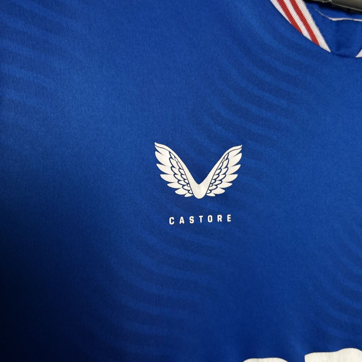 Castore Mens Castore FC Rangers Big logo soccer home jersey Size US L / EU 52-54 / 3 - 3 Thumbnail