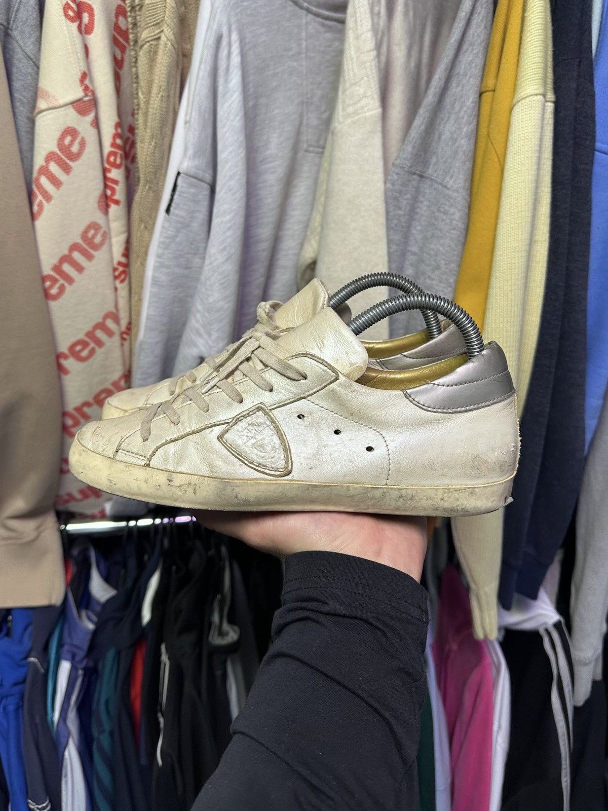 Philippe Model Philippe Model Archival Sneakers Golden Goose Style EUR 39 Size US 9 / IT 39 - 6 Thumbnail