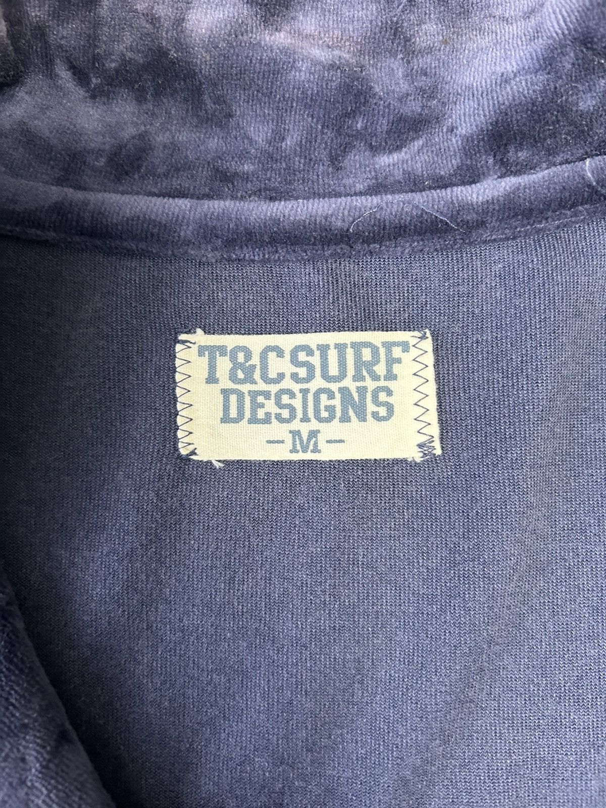 Japanese Brand T&C SURF DESIGNS SUEDED SWEATER Size US M / EU 48-50 / 2 - 4 Thumbnail