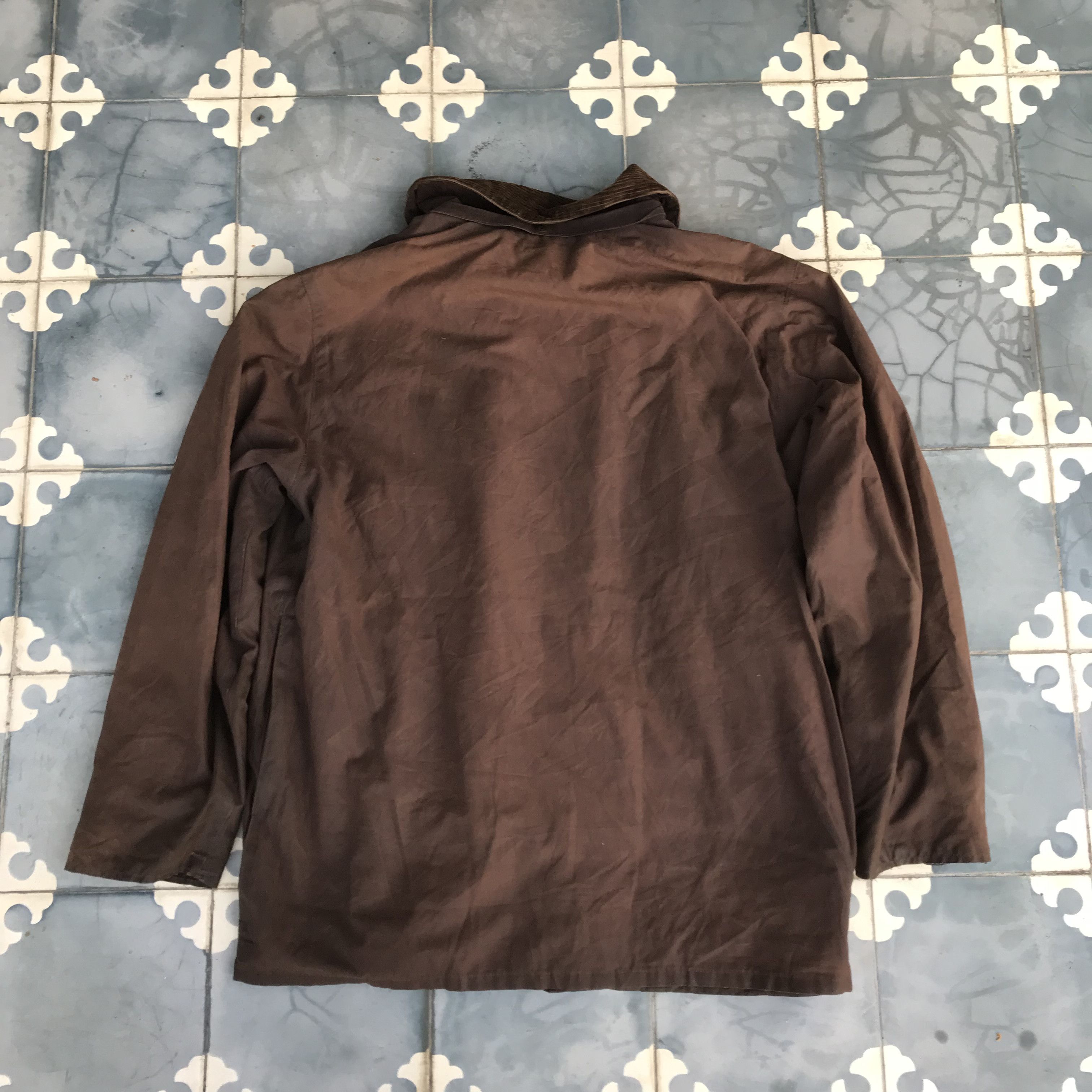 Barbour Vintage Barbour Beaufort Brown Wax Jacket Iconic tartan Size US L / EU 52-54 / 3 - 8 Thumbnail