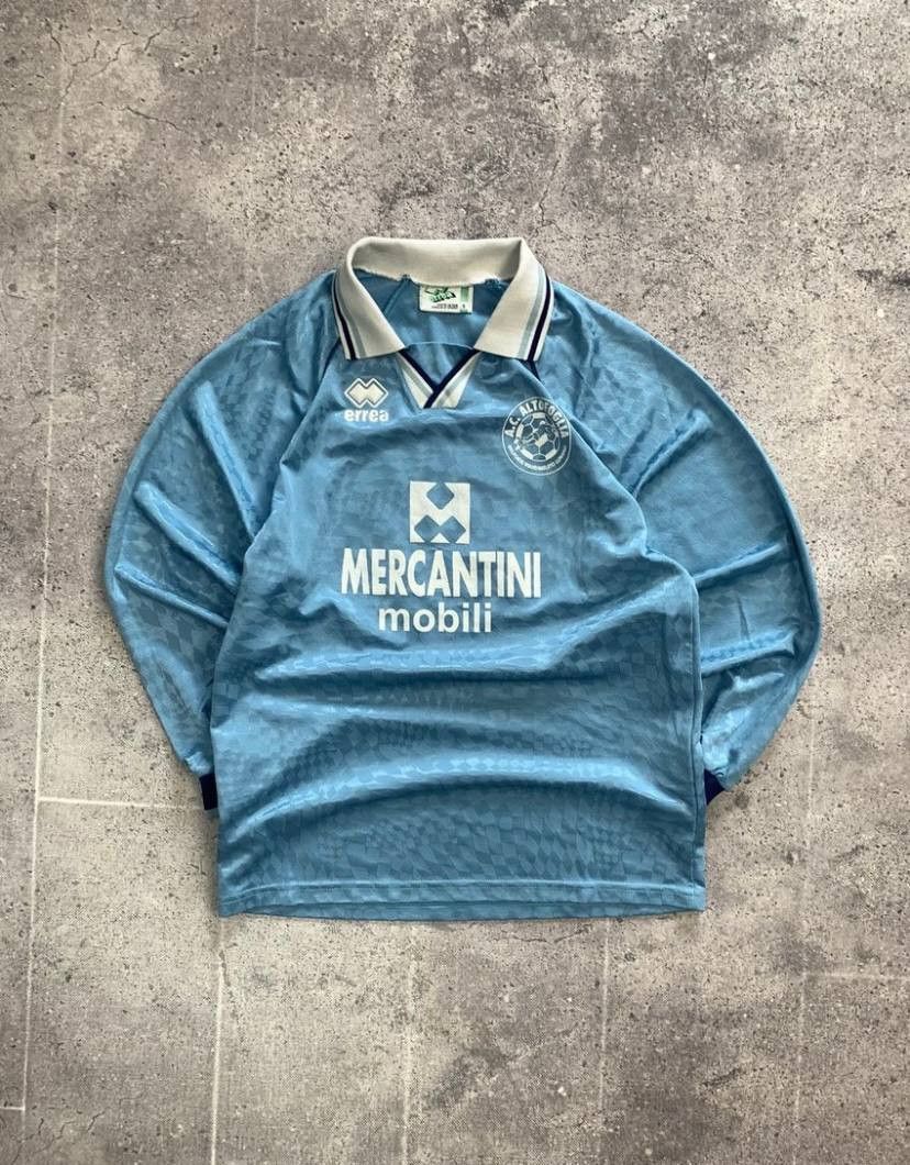 Errea Errea Vintage Jersey Soccer Long Sleeve Blockcore Size US M / EU 48-50 / 2 - 2 Thumbnail