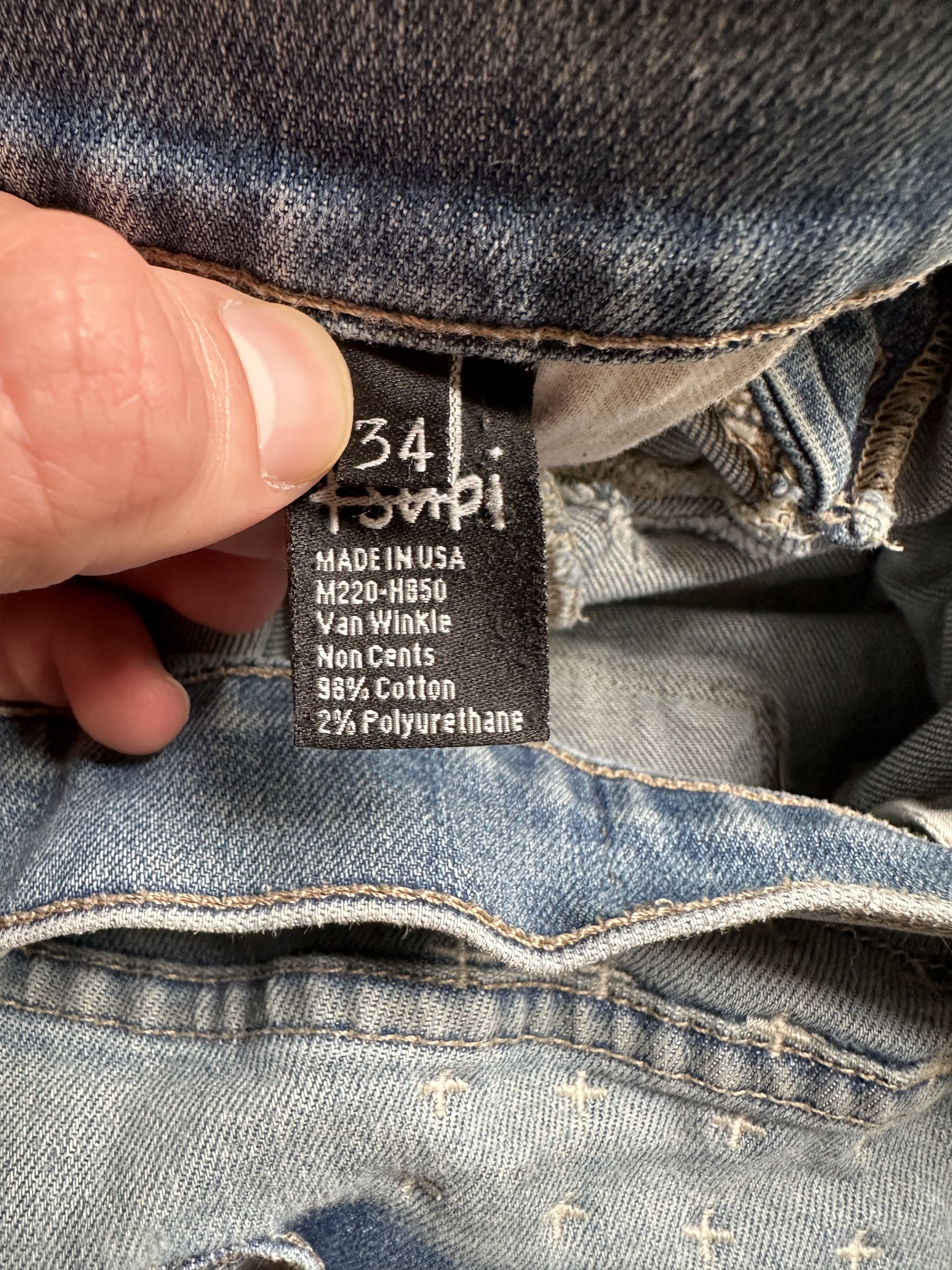 Ksubi Ksubi Skinny Stretchable Distressed Denim Size US 34 / EU 50 - 4 Thumbnail