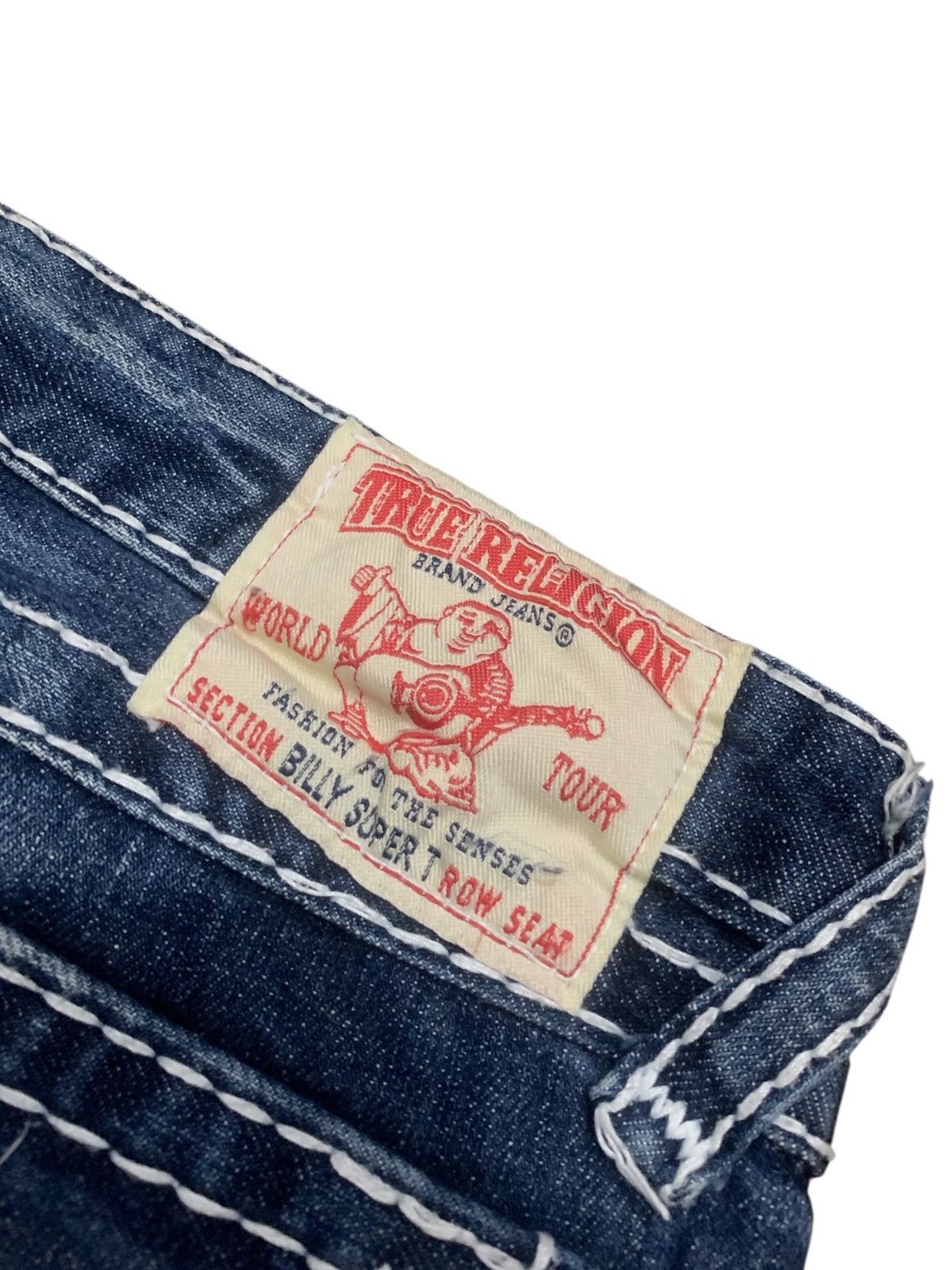 True Religion Vintage True Religion Billy Super T Low Rise Denim Size 29" - 7 Thumbnail