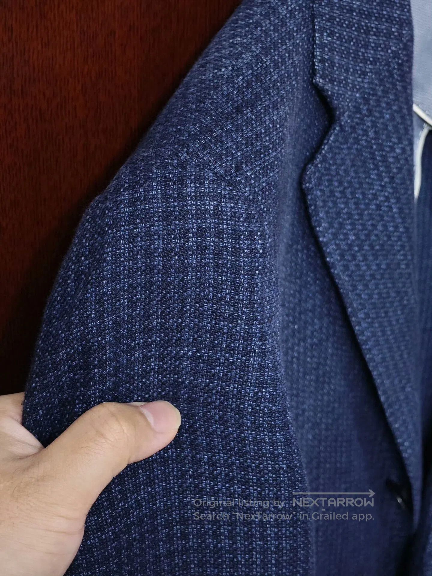 Japanese Brand Italian Angelico Linen Wool Blazer. Size US M / EU 48-50 / 2 - 3 Thumbnail