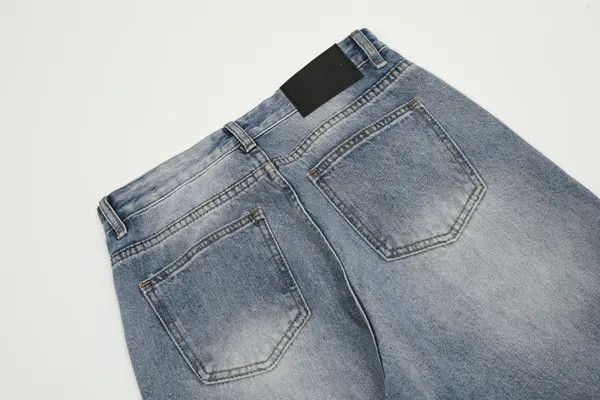 Vintage American men's retro cleanfit slim casual loose flared jeans Size US 32 / EU 48 - 6 Thumbnail