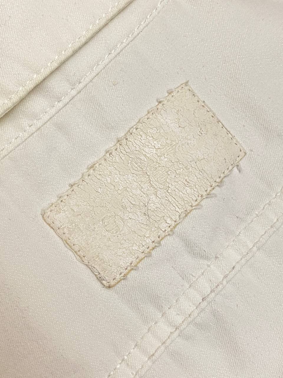 Gucci Gucci x Tom Ford Denim White Casual Jacket Vest Vintage Y2K Size L / US 10 / IT 46 - 10 Thumbnail