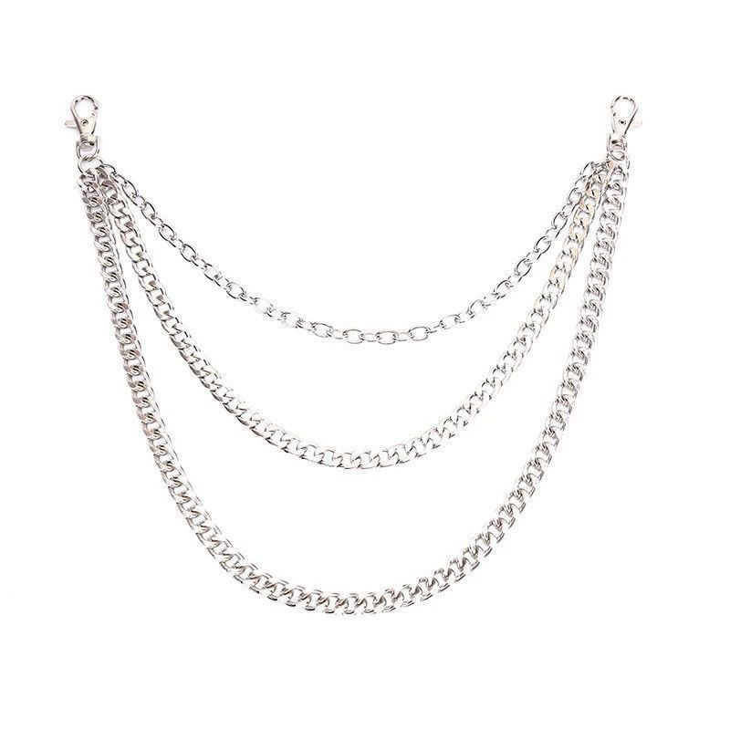 Jewelry Multilayer Punk Street Trouser Chain Size ONE SIZE - 3 Thumbnail