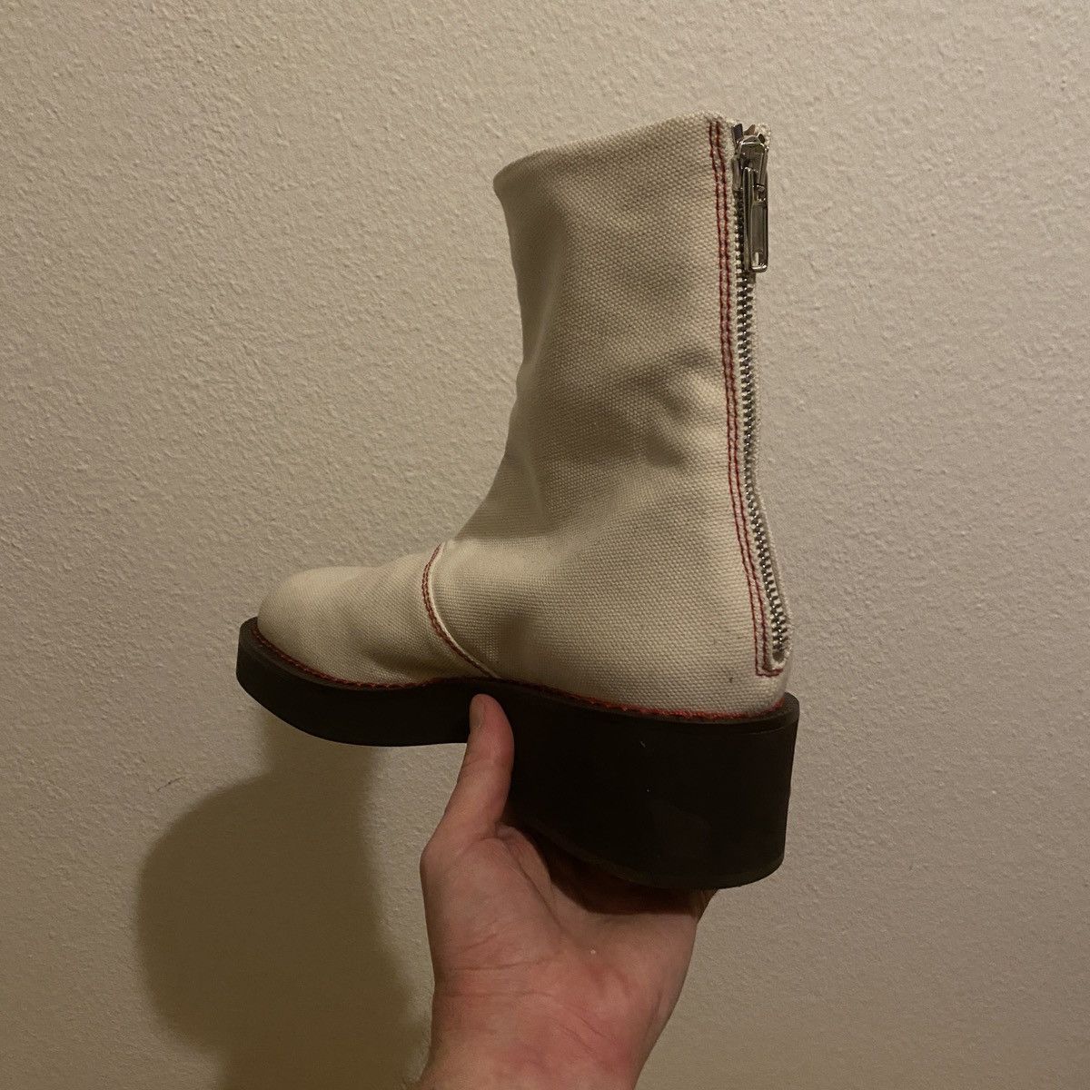 Maison Margiela Maison Margiela MM6 Canvas Boots Size US 9 / EU 42 - 3 Thumbnail