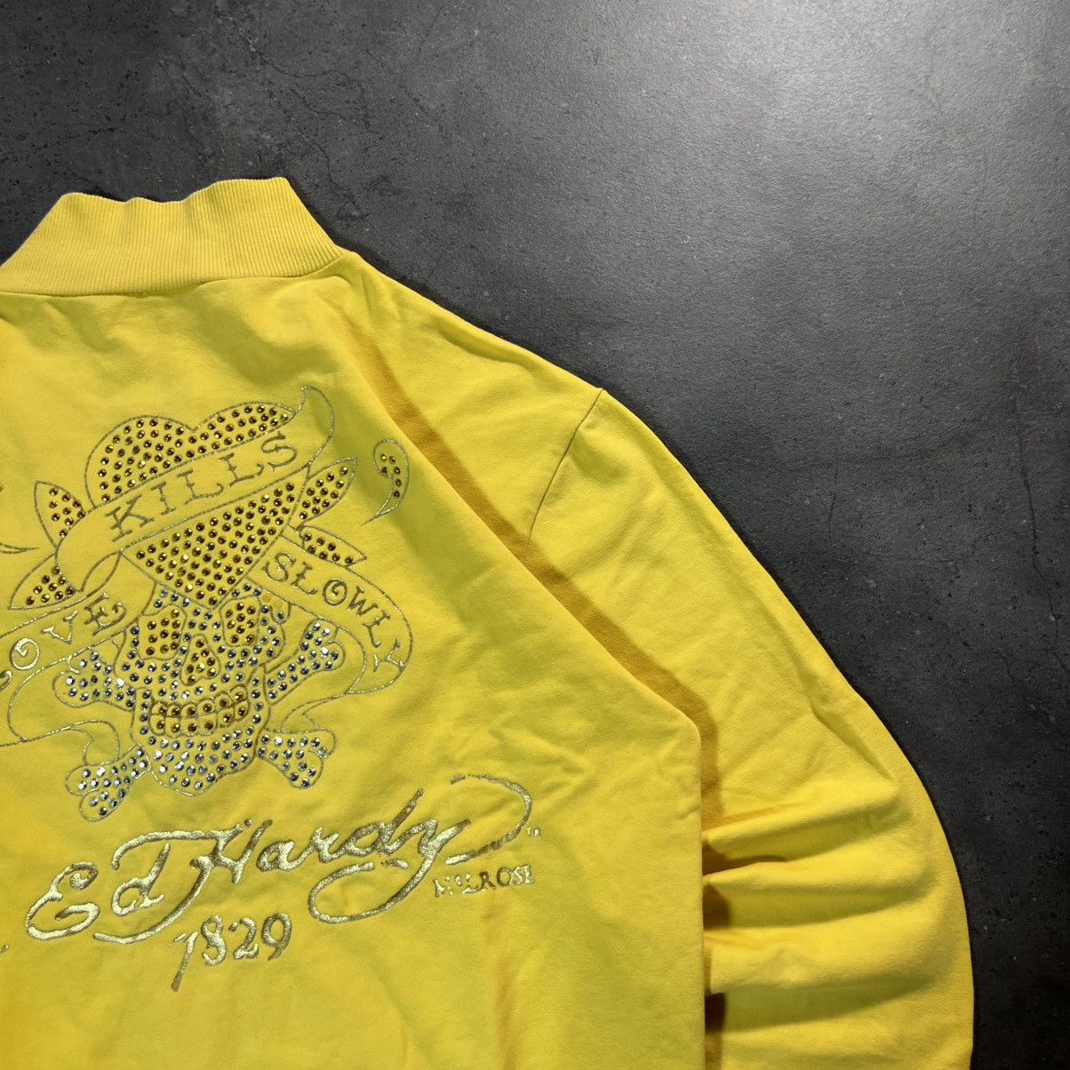 Ed Hardy Vintage Y2K Ed Hardy Swag Zip Sweatshirt Big Logo Skull Size US S / EU 44-46 / 1 - 12 Thumbnail