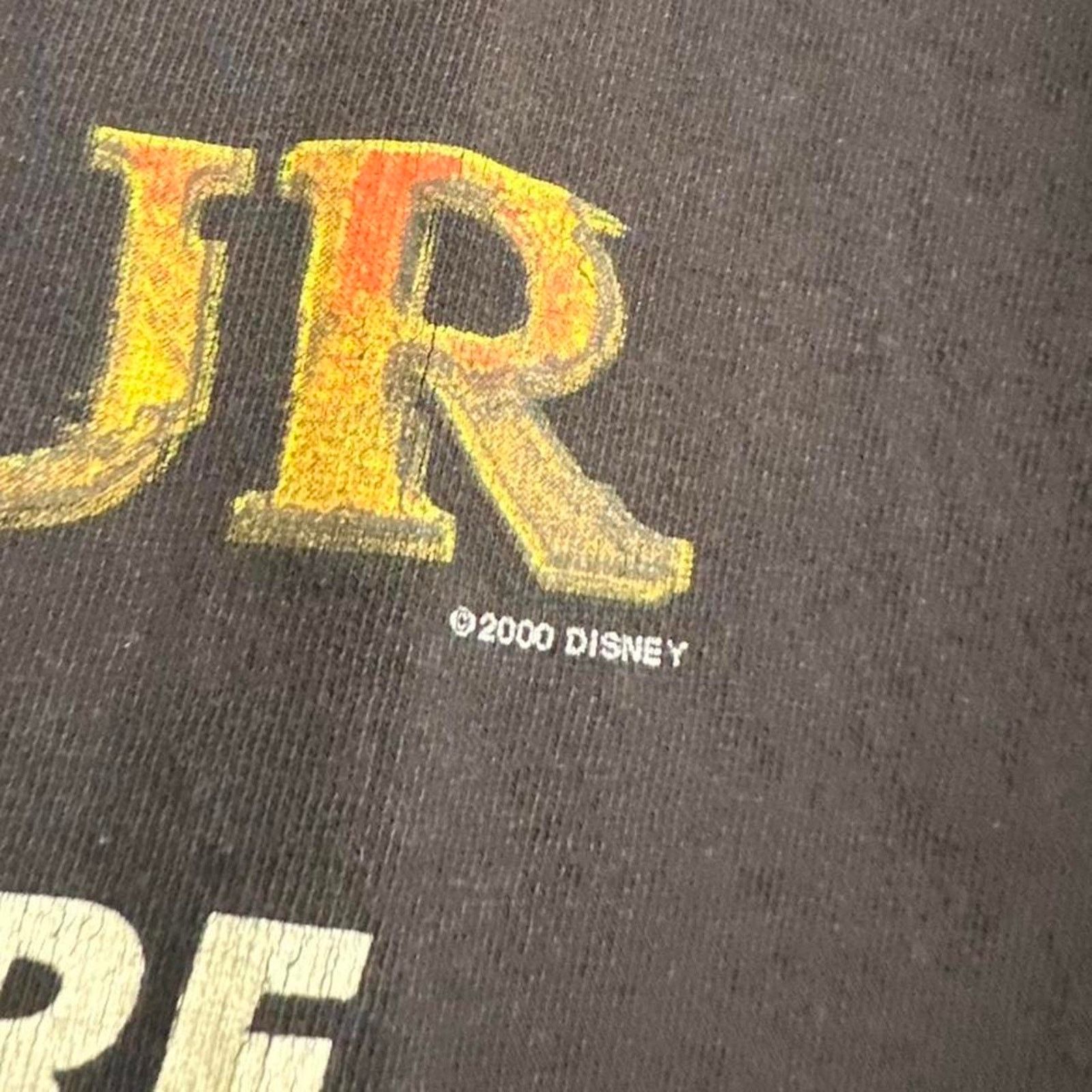 Disney × Vintage Vintage 2000 Walt Disney Dinosaur Movie shirt Size US XL / EU 56 / 4 - 4 Thumbnail