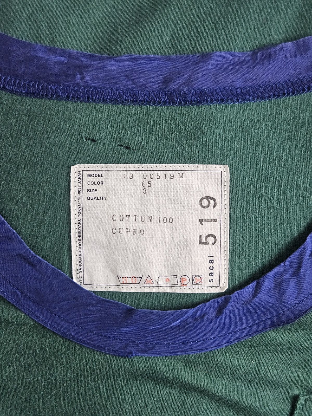 Sacai Sacai pocket shirt Size US L / EU 52-54 / 3 - 4 Thumbnail