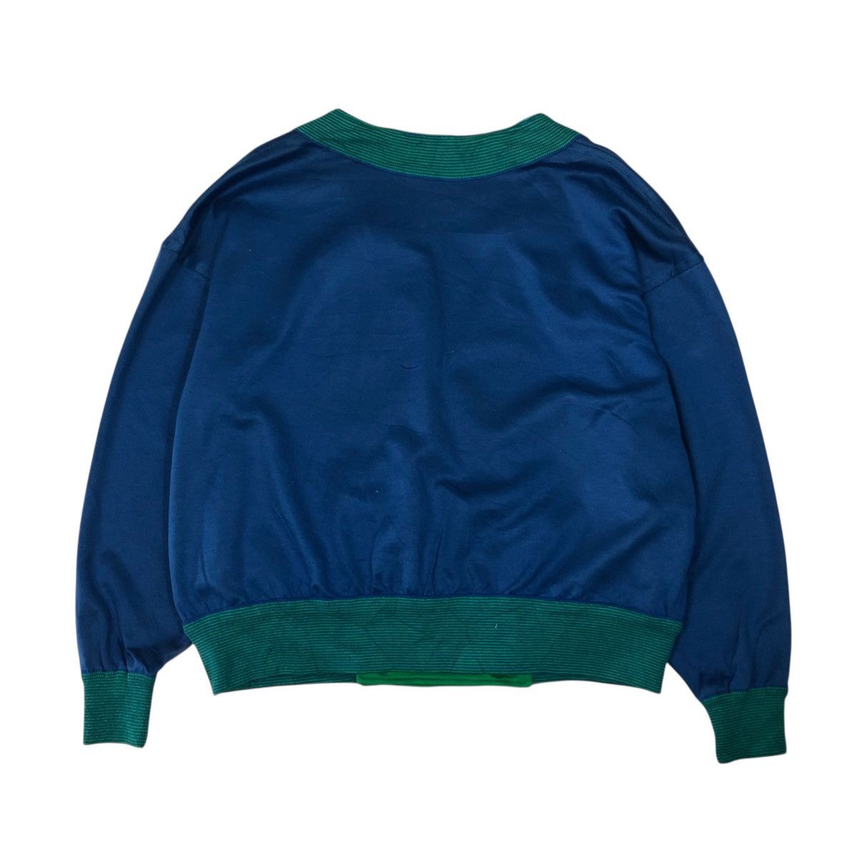 Issey Miyake 📌Reversible Bomber Jacket Cardigan Micmac Multi Color Size US M / EU 48-50 / 2 - 2 Thumbnail