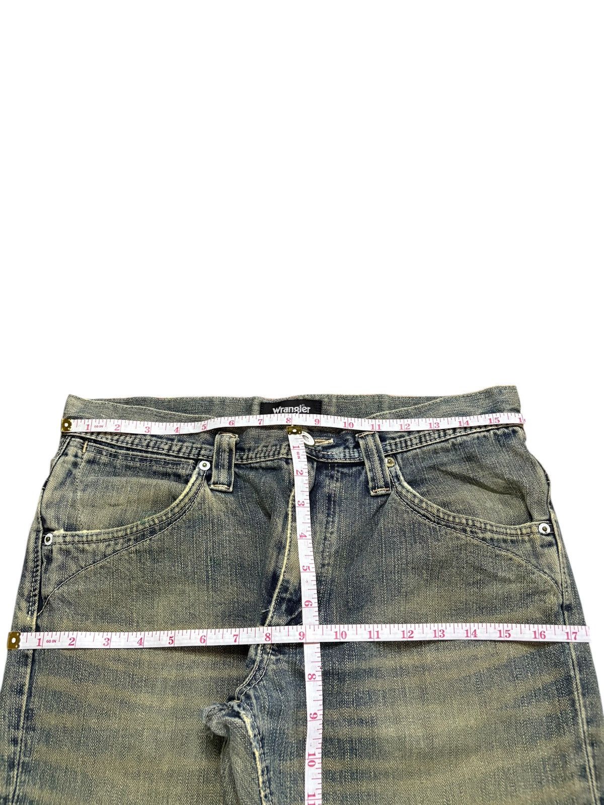Wrangler Vintage Wrangler Mud Wash Distressed Jeans Size US 32 / EU 48 - 13 Thumbnail