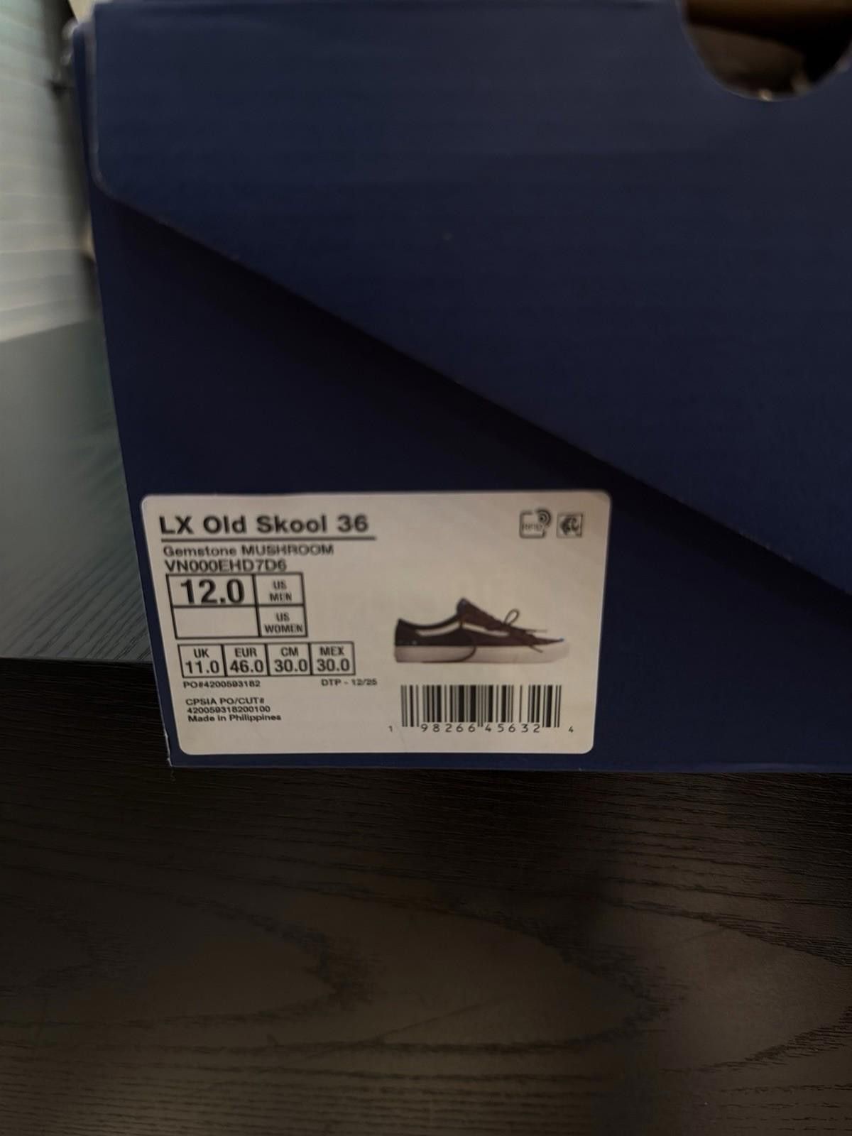 Vans Size 12 - Vans LX Old Skool 36 Gemstone Mushroom Mocha Size US 12 / EU 45 - 10 Thumbnail