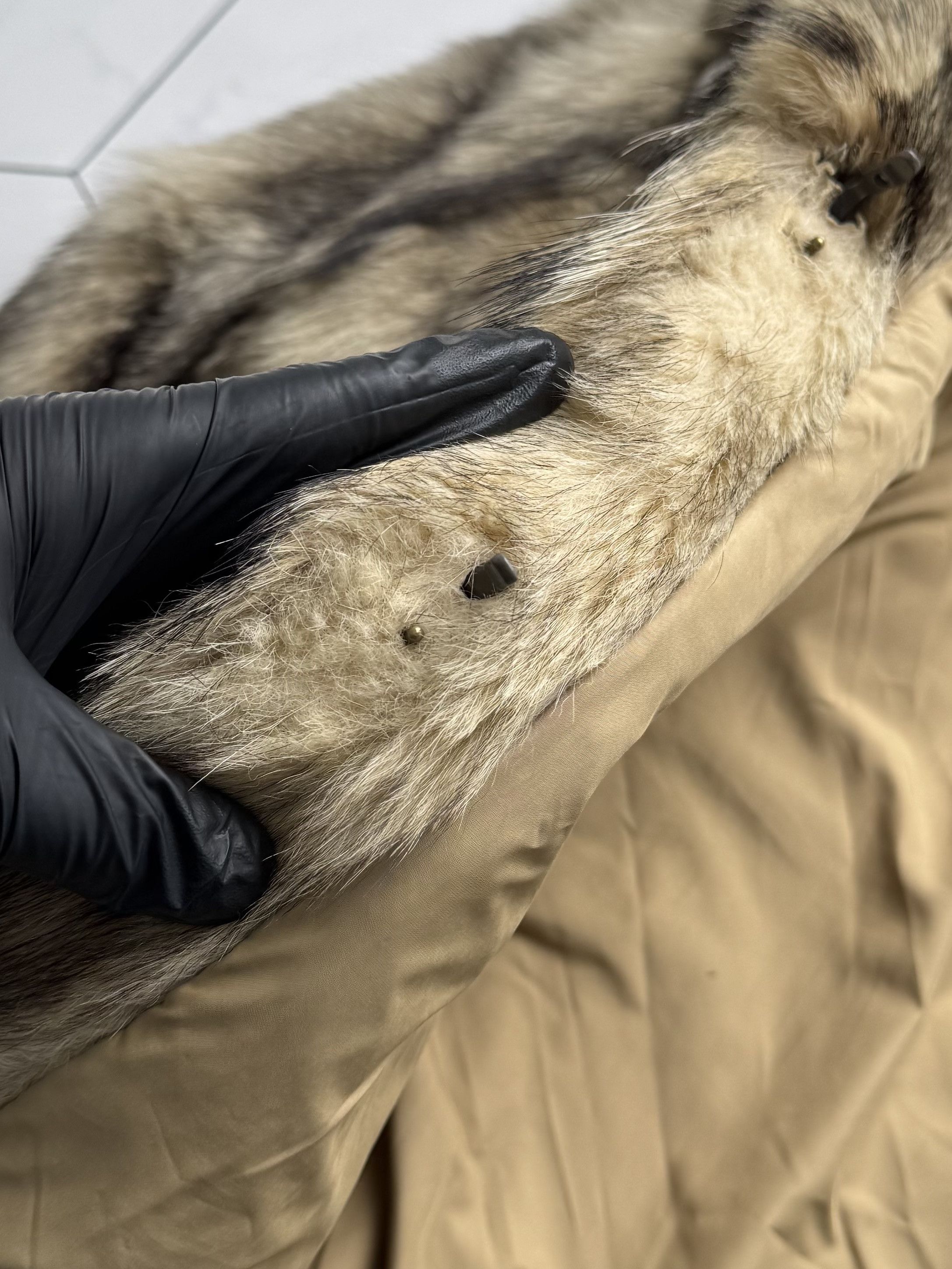 Vintage Vintage Real Fur Jacket (B250)D15E2 Size L / US 10 / IT 46 - 14 Thumbnail