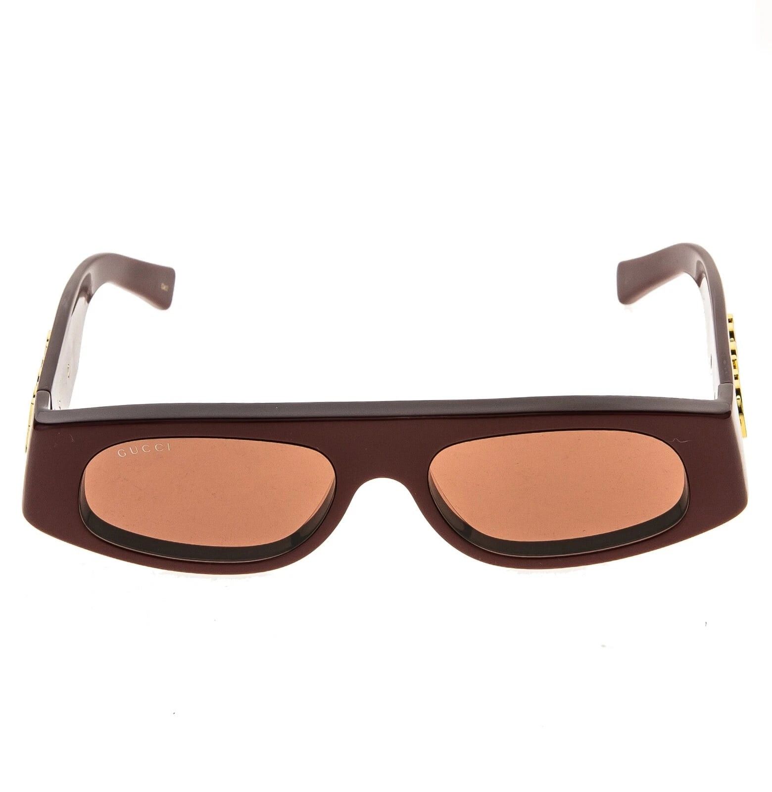 Gucci GUCCI GG1771S Burgundy Narrow 1771 GG Fashion Sunglasses 003 Size ONE SIZE - 3 Thumbnail