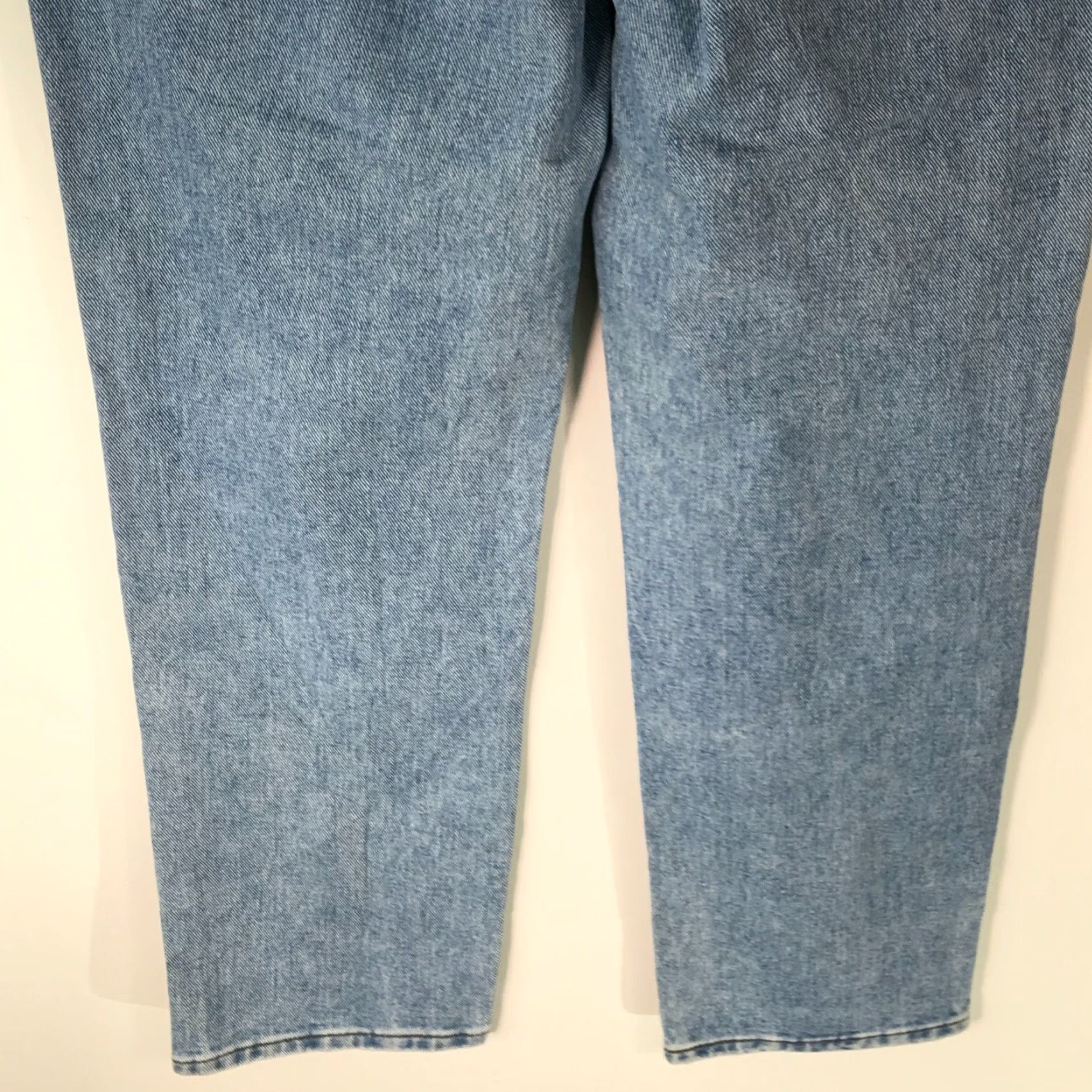 Vintage Riders Lee Jeans 12M Regular Size 34X32 Blue Denim Cotton Blend Straight 5-Pocket Regular Fit Belt Loops Zipper Button Closure Classic Vintage No Size 34" / US 12 / IT 48 - 4 Thumbnail