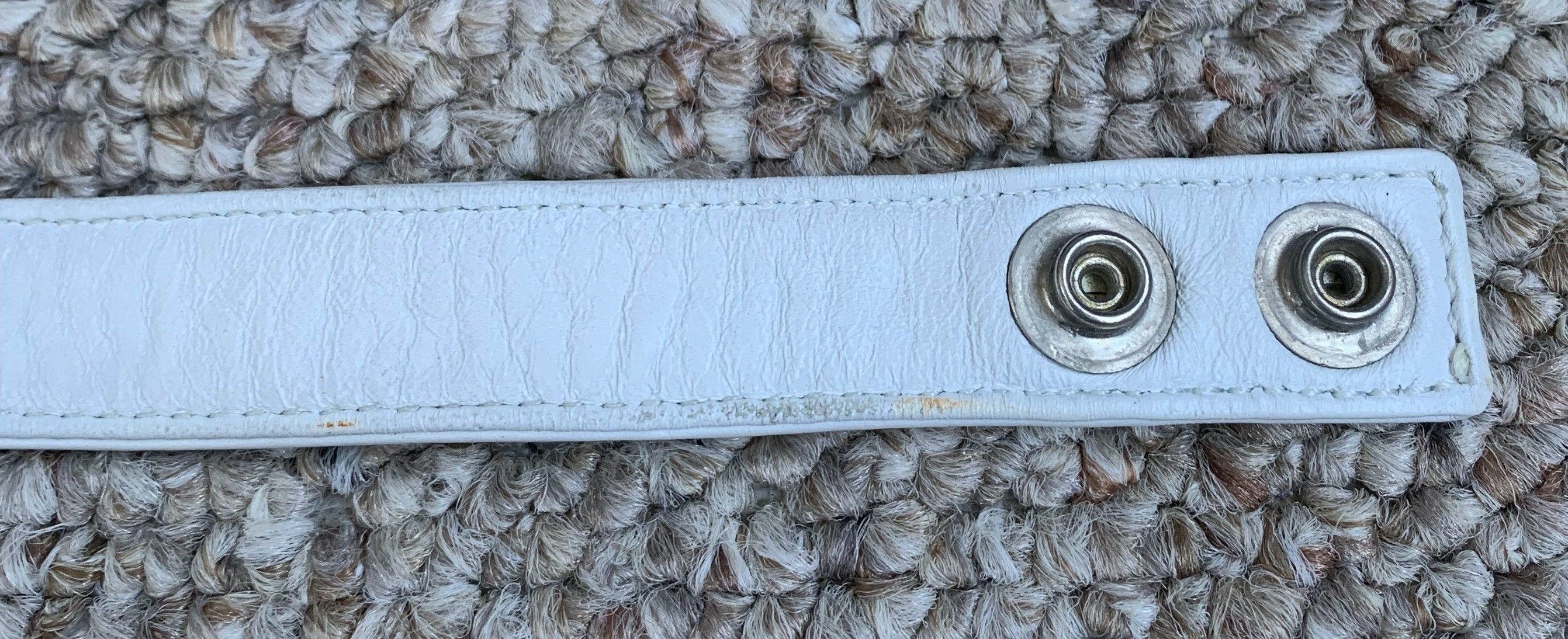 Chrome Hearts Chrome Hearts Adjustable Leather Silver Snap Bracelet + Box Size ONE SIZE - 12 Thumbnail