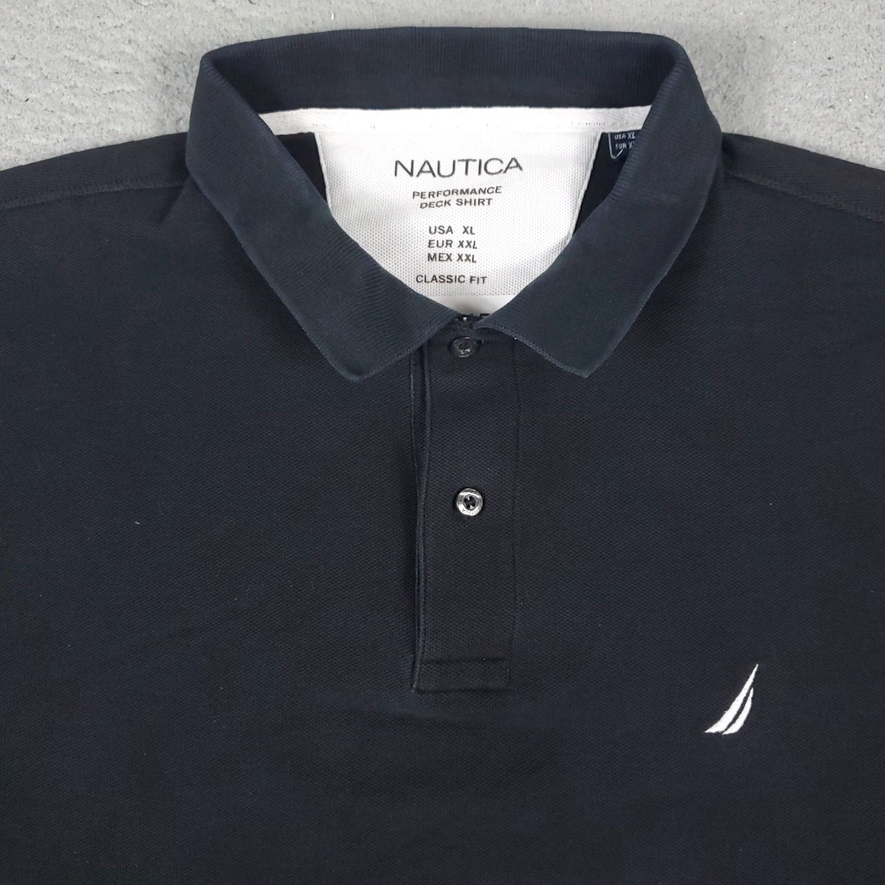 Nautica Nautica Polo Shirt Mens XL Blue Casual Short Sleeve Adult Size US XL / EU 56 / 4 - 2 Thumbnail