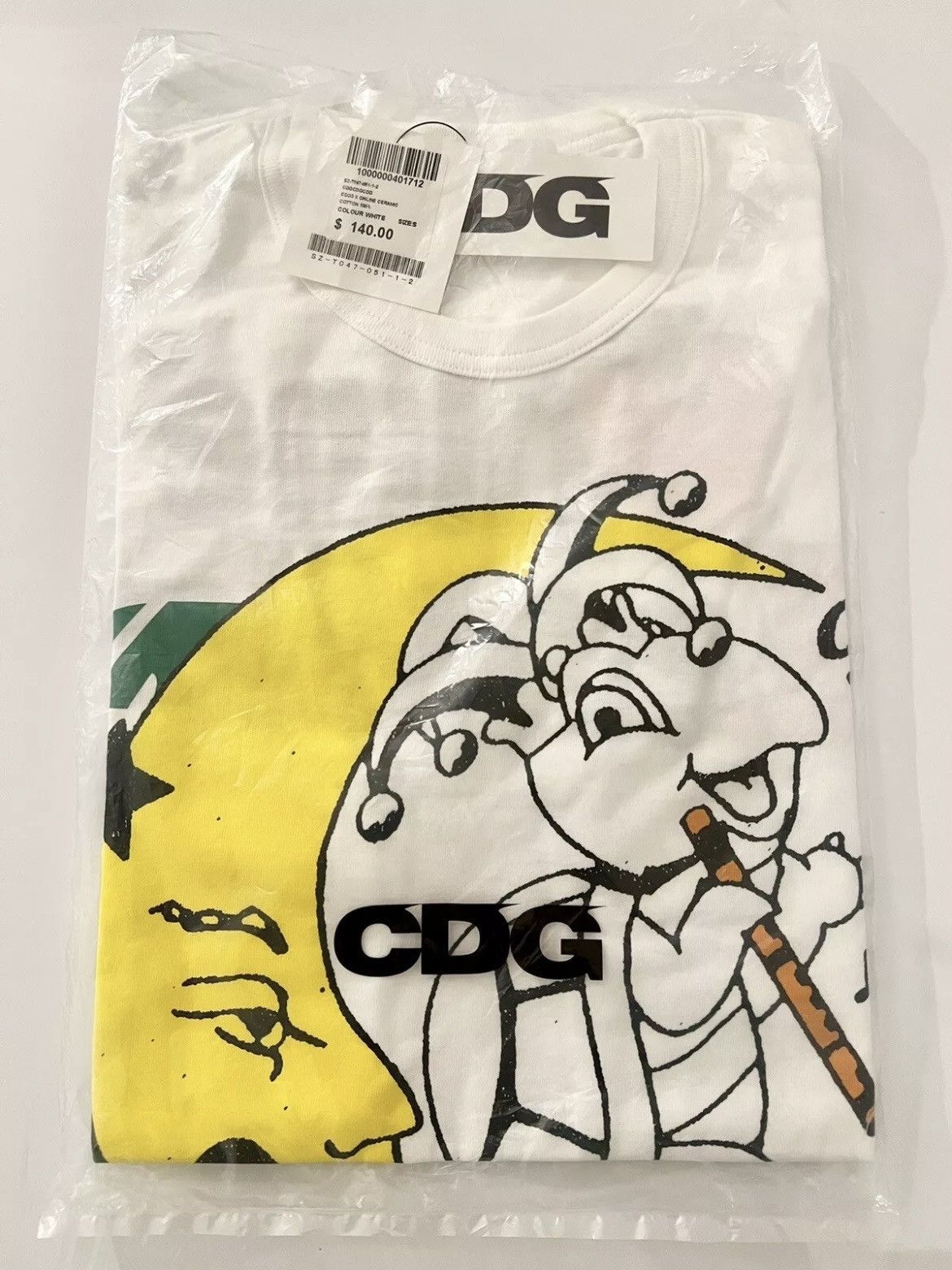 CDG by Comme des Garcons × Online Ceramics NWT CDG Comme des Garcons x Online Ceramics OC Logo T Shirt Size US S / EU 44-46 / 1 - 1 Thumbnail