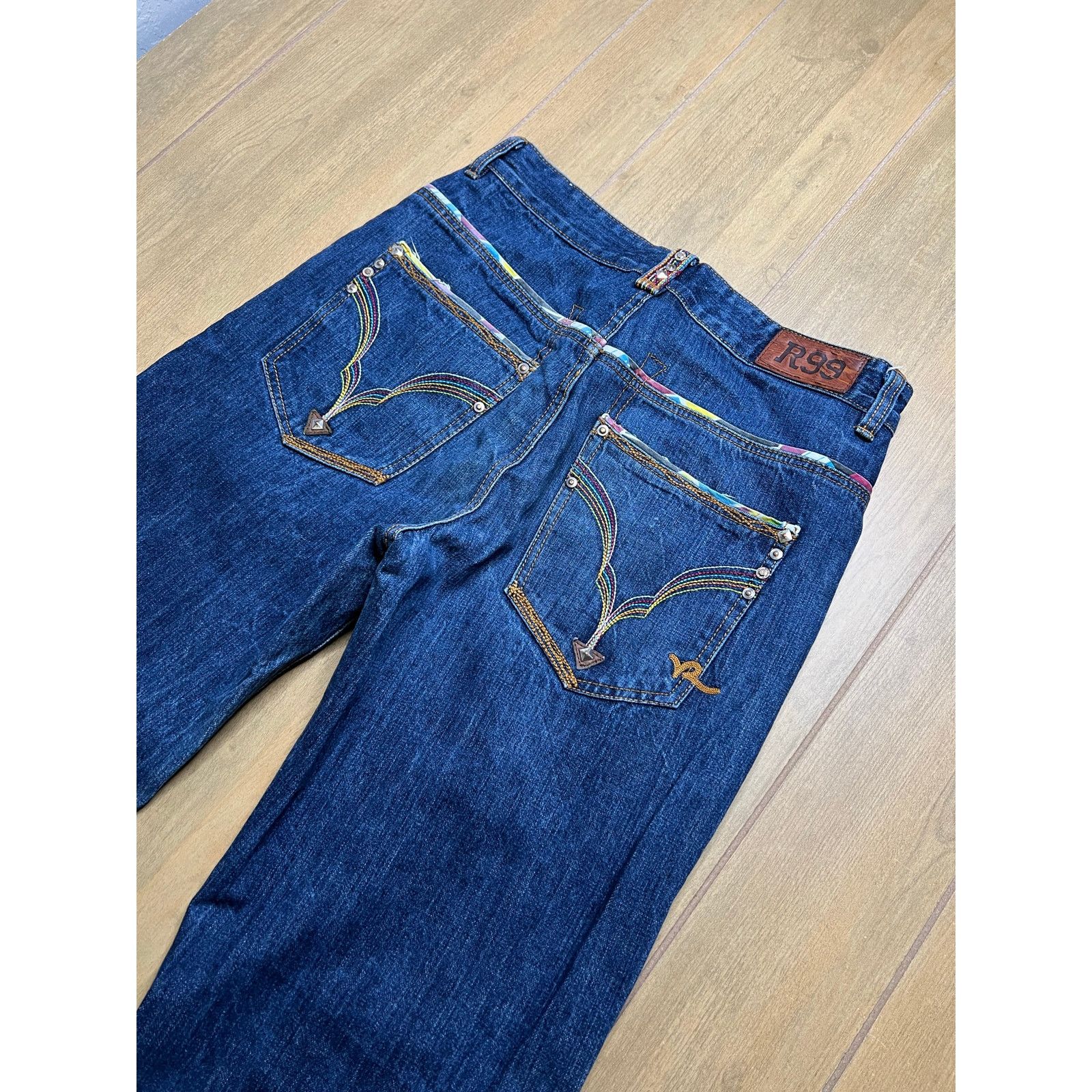 Rocawear Vintage Rocawear baggy jeans Men Sz 33x31 embroidered R99 Size US 33 - 9 Thumbnail