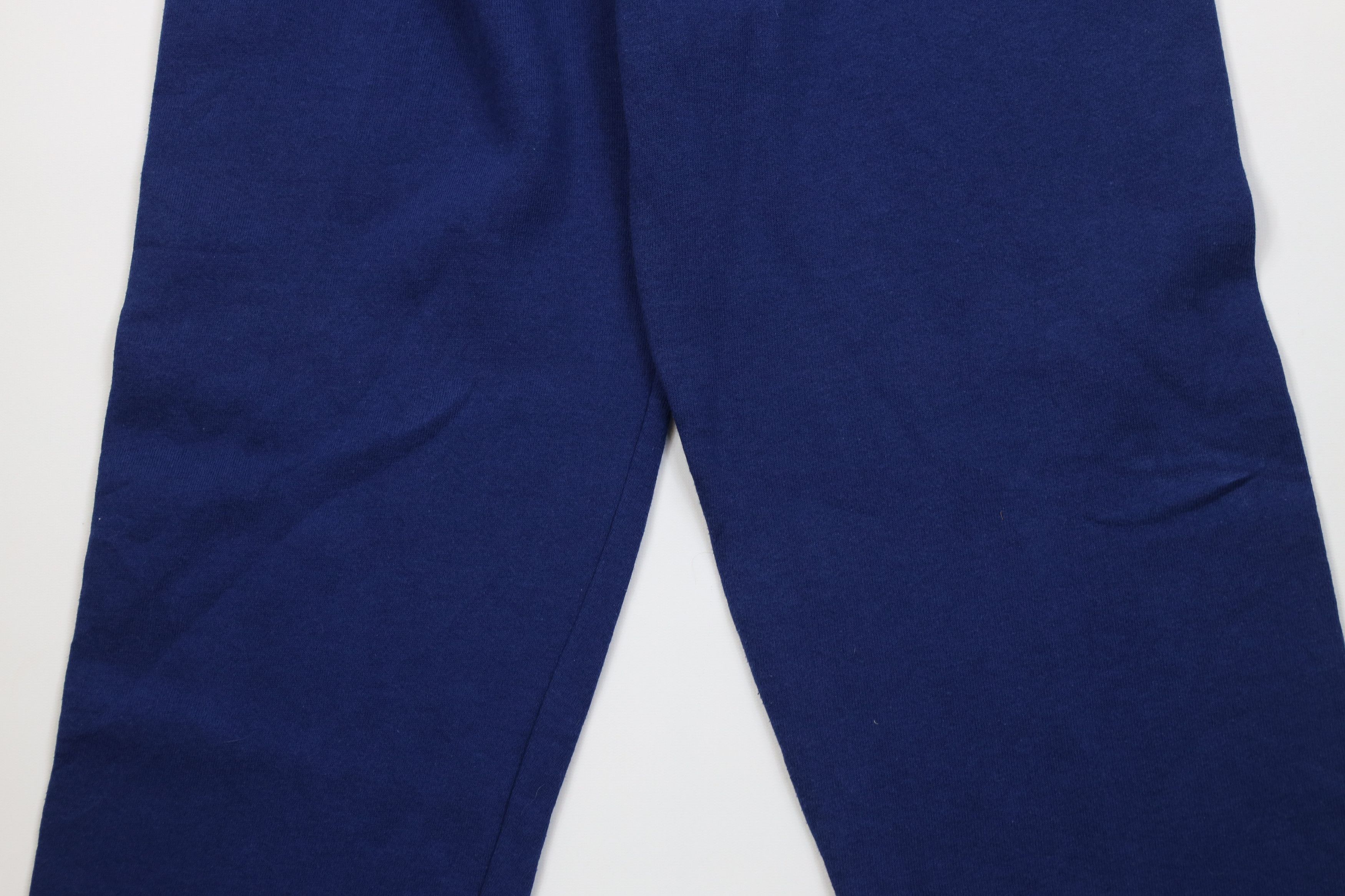Vintage Vintage 90s Streetwear Faded Blank Sweatpants Pants Blue USA Size US 36 / EU 52 - 9 Thumbnail