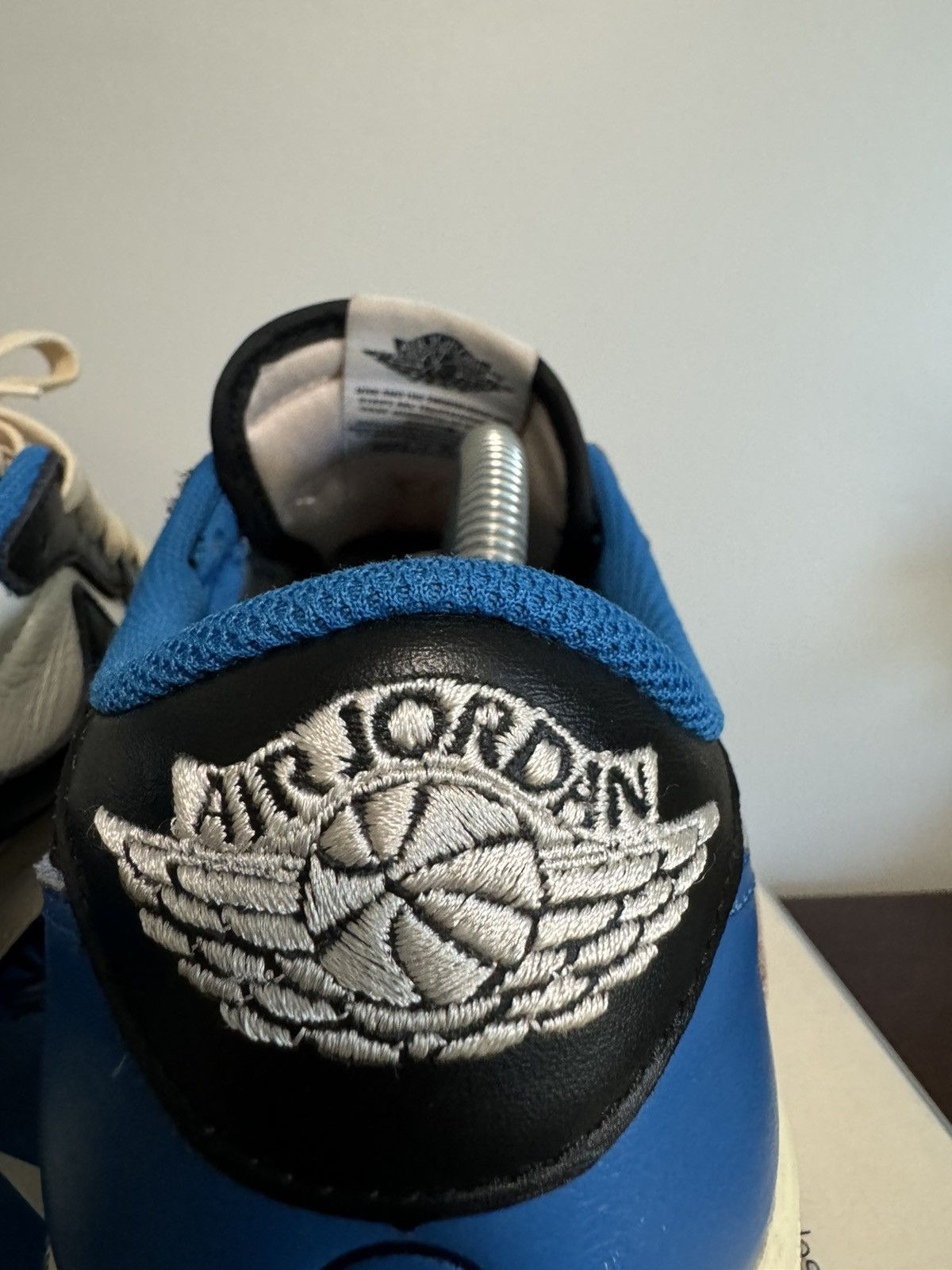 Jordan Brand Travis Scott Fragment Jordan 1 Low Size 11 Size US 11 / EU 44 - 7 Thumbnail
